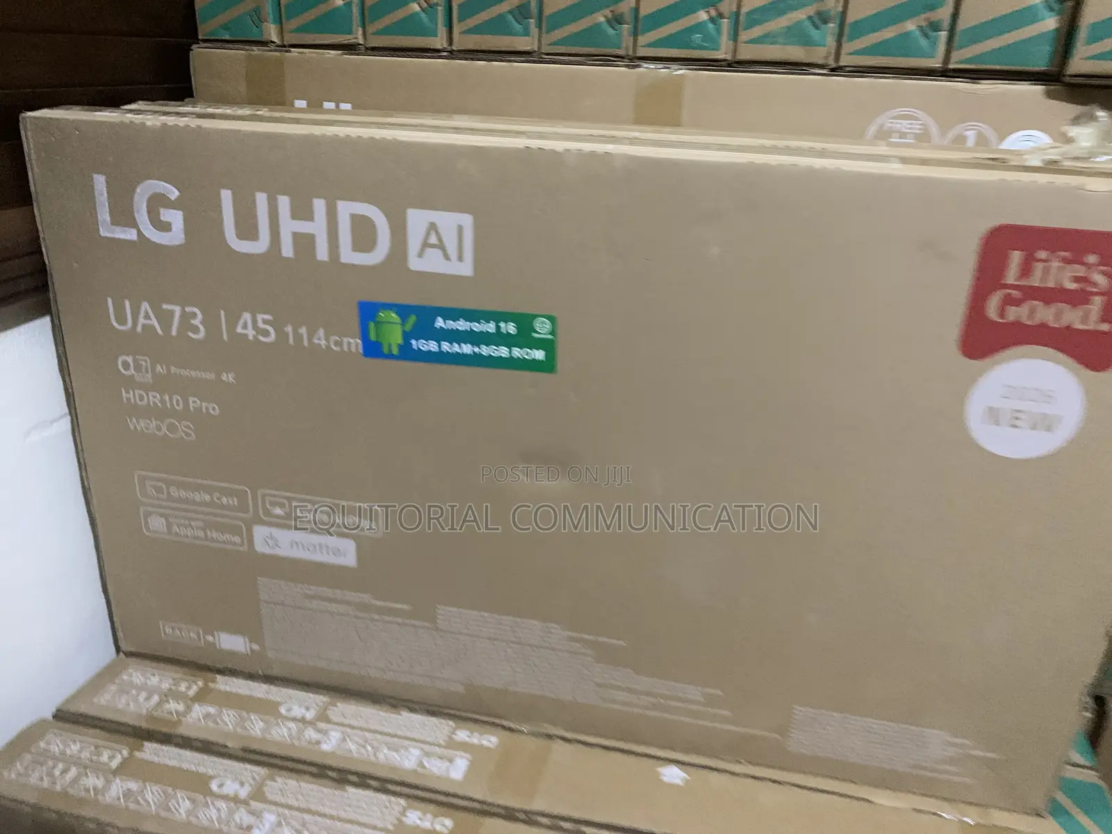 Lg 45-Inch Crystal Clear Tv