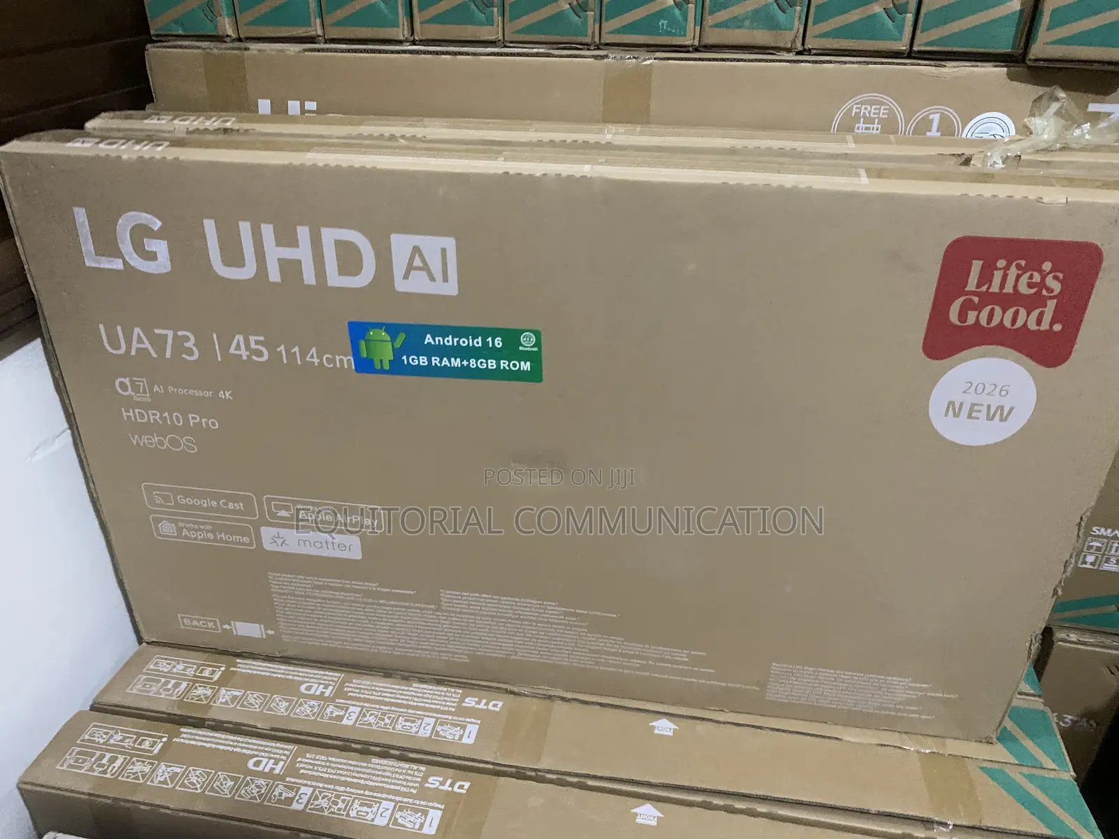 Lg 45-Inch Crystal Clear Tv