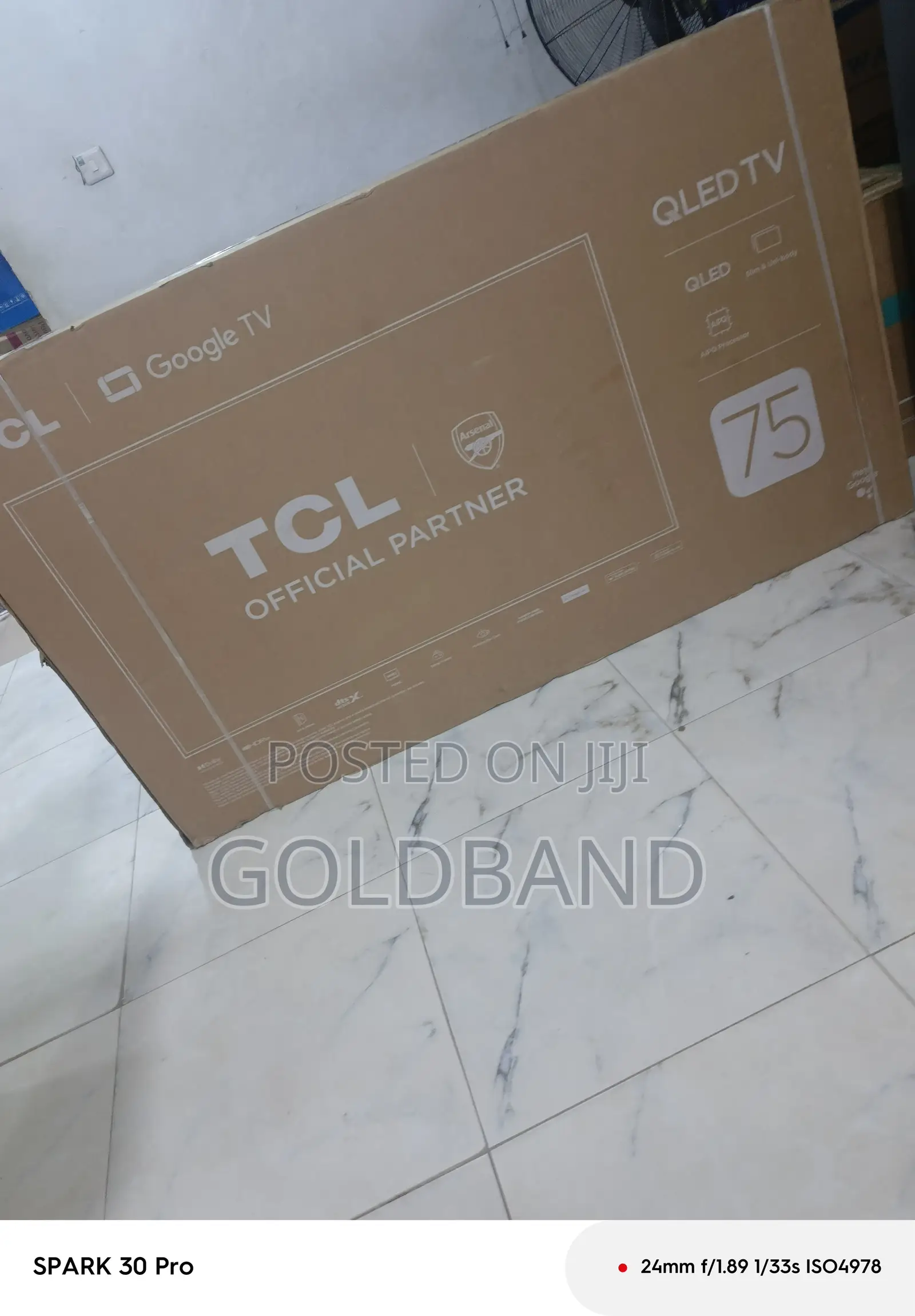 TCL 75p7k 75-Inch Home Cinema Qled Tv