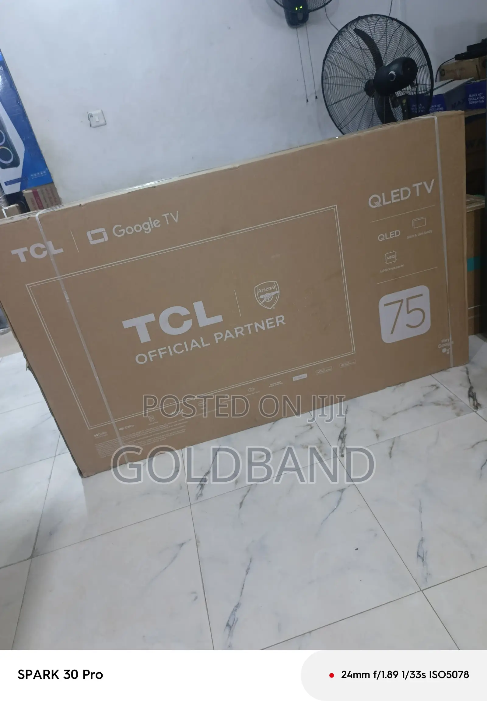 TCL 75p7k 75-Inch Home Cinema Qled Tv