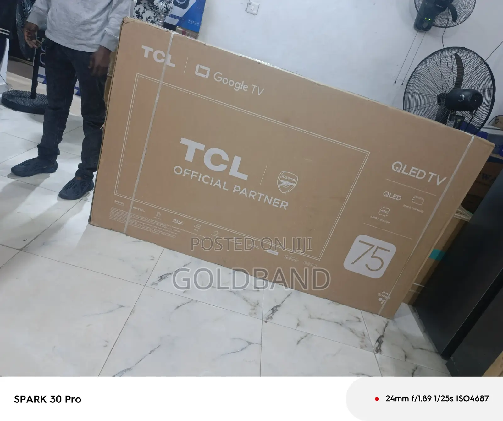 TCL 75p7k Large Screen 75-Inch Qled Tv