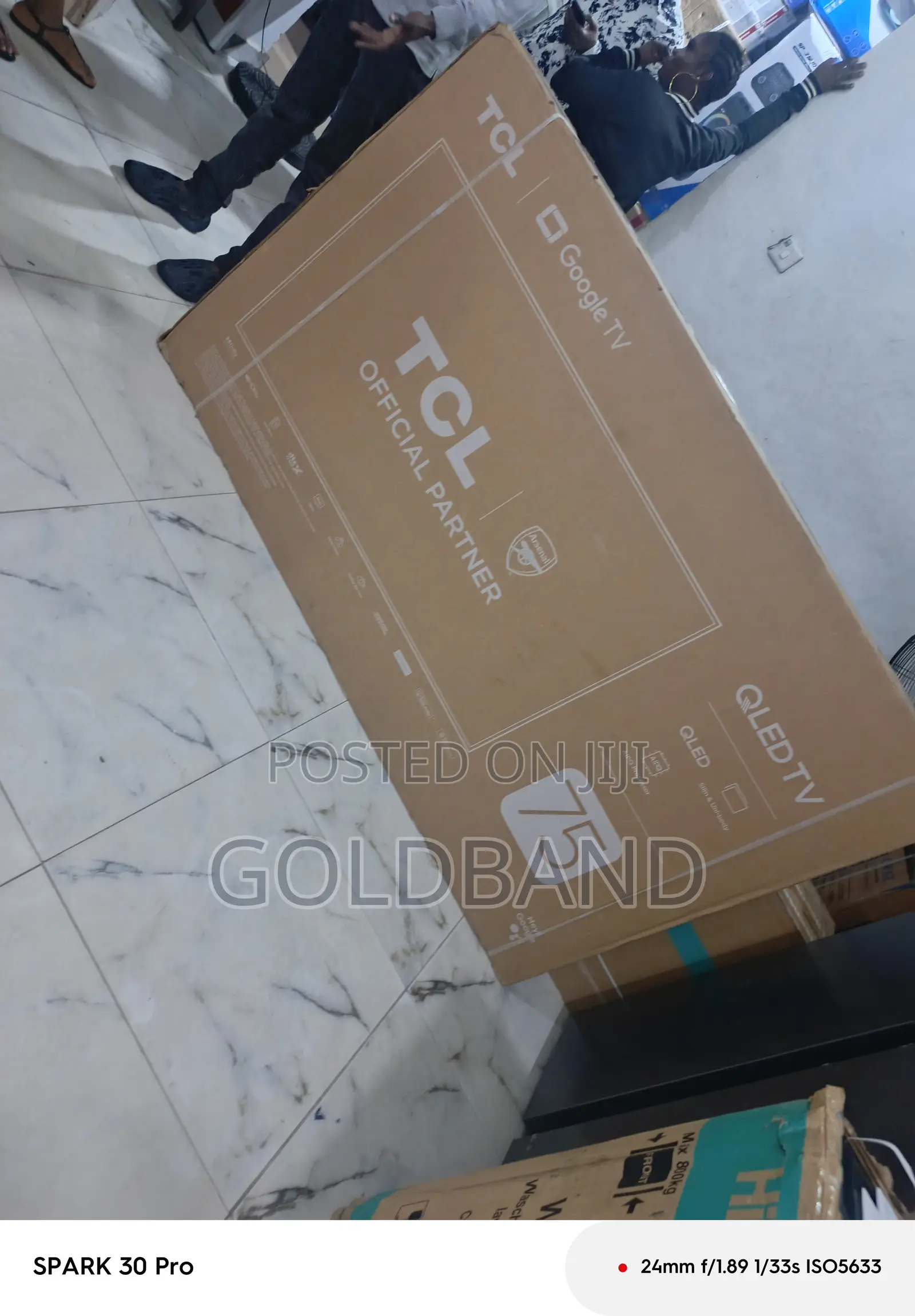 TCL 75-Inch Qled Google Smart Tv 75p7k