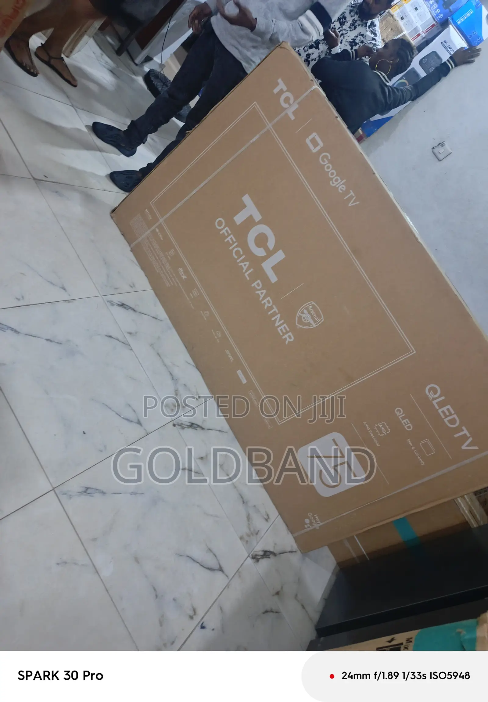 TCL 75-Inch Qled Google Smart Tv 75p7k