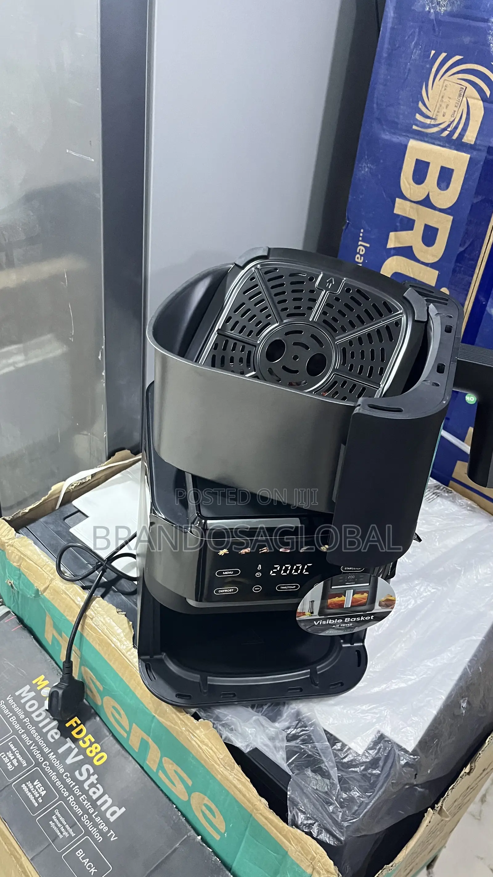 Hisense 6.3l Air Fryer H06afbk1s3–Large Capacityoilfreedigitalairfryer