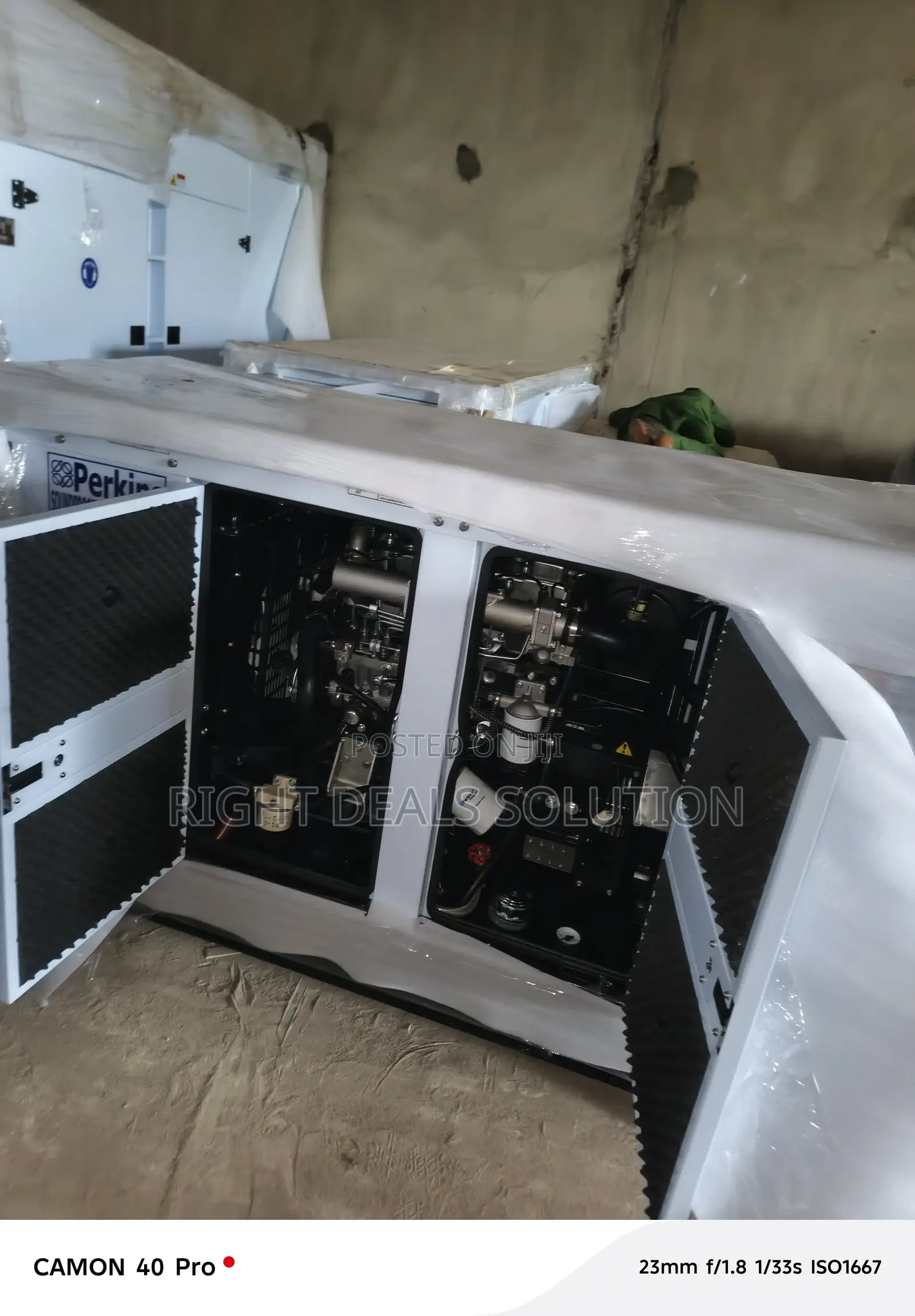 Perkins 25kva Silent Electric Generator