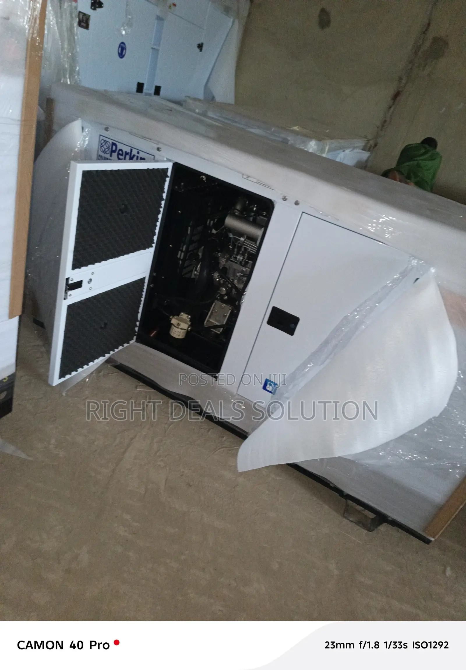 Perkins 25kva Silent Electric Generator