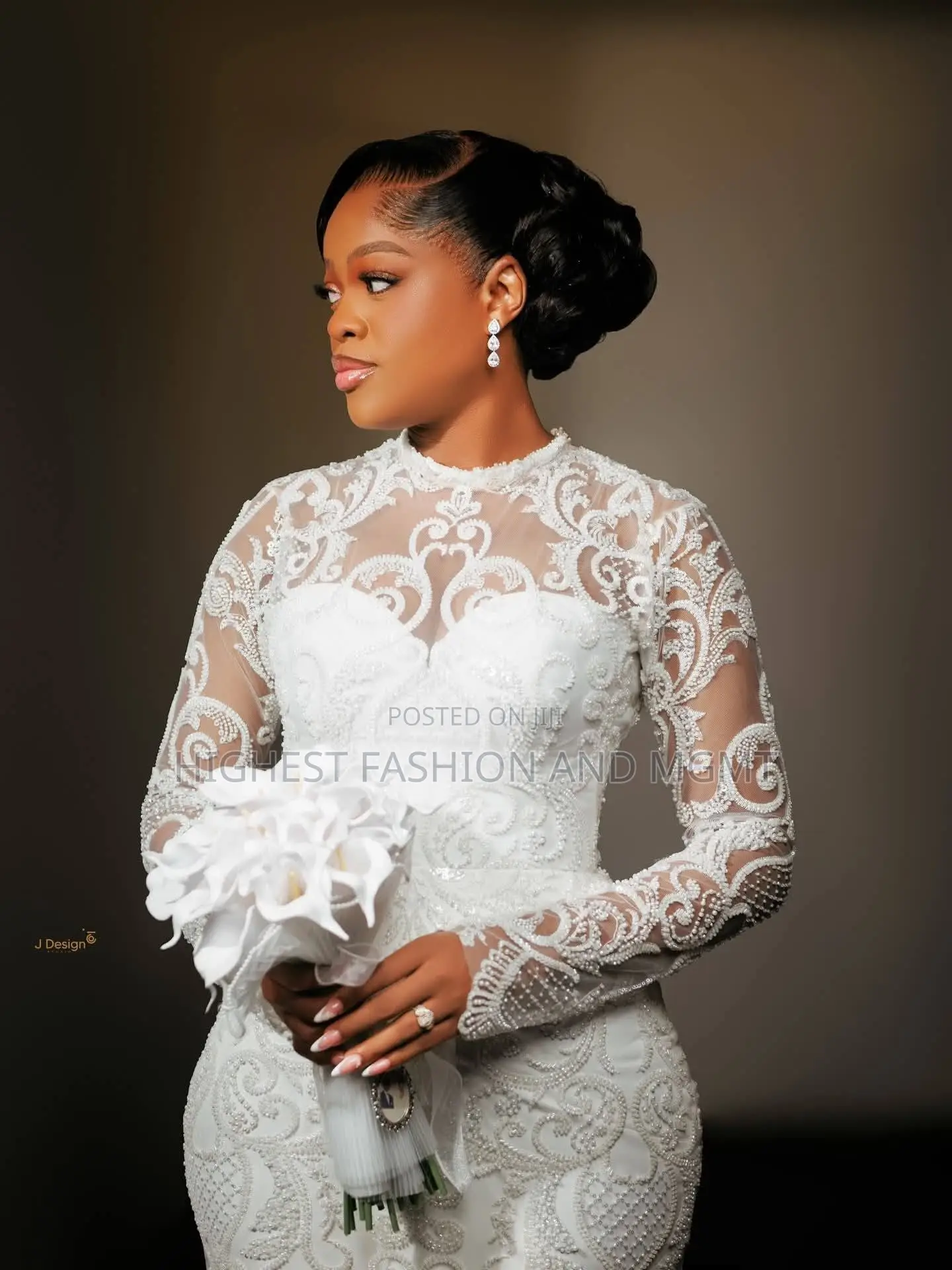 Luxury Baroque Beaded Bridal Gown