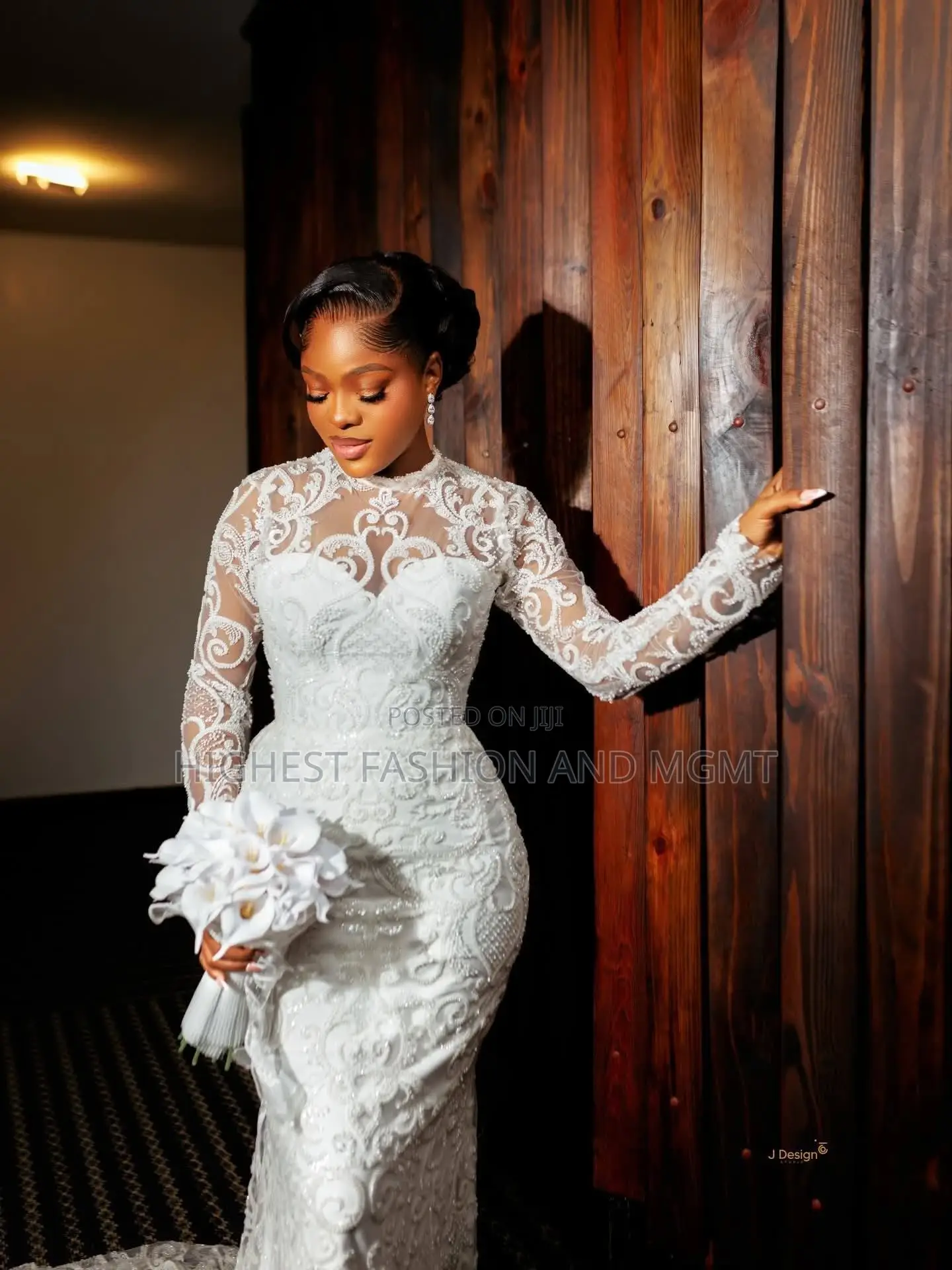 Luxury Baroque Beaded Bridal Gown