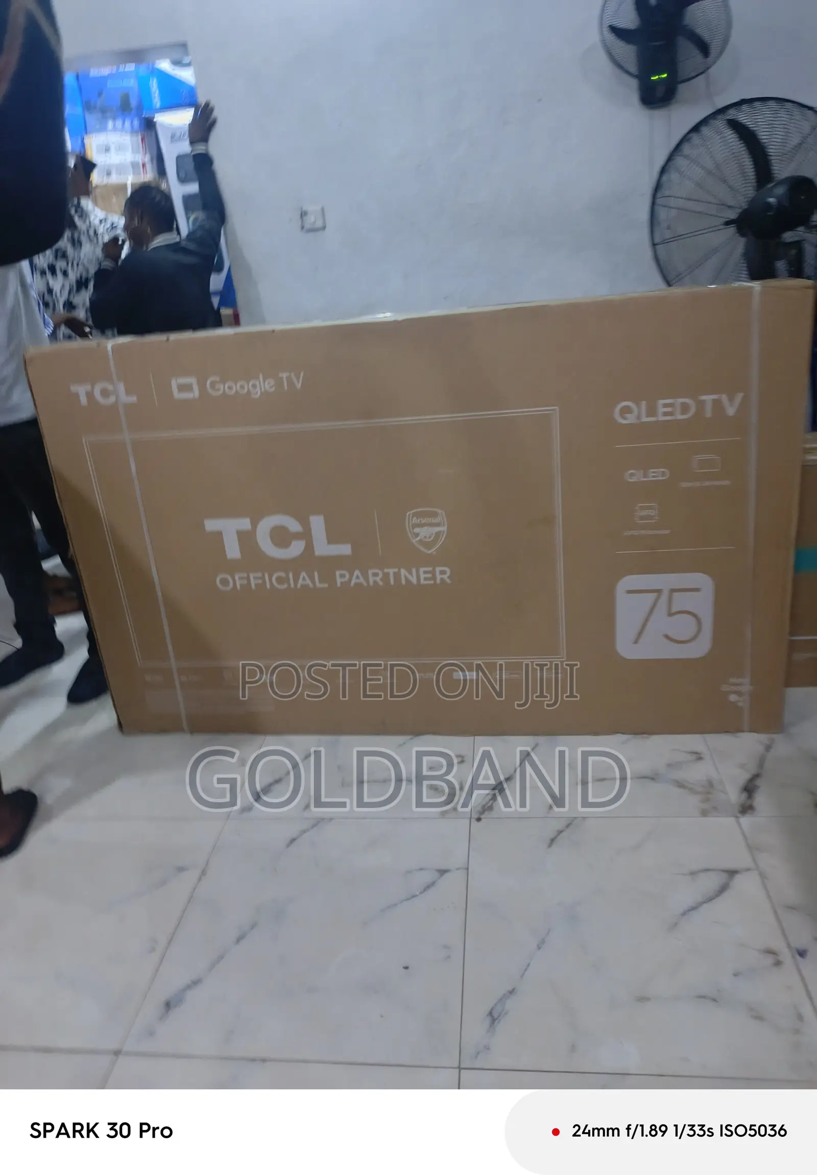 TCL 75p7k 75-Inch Dolby Vision Qled Tv
