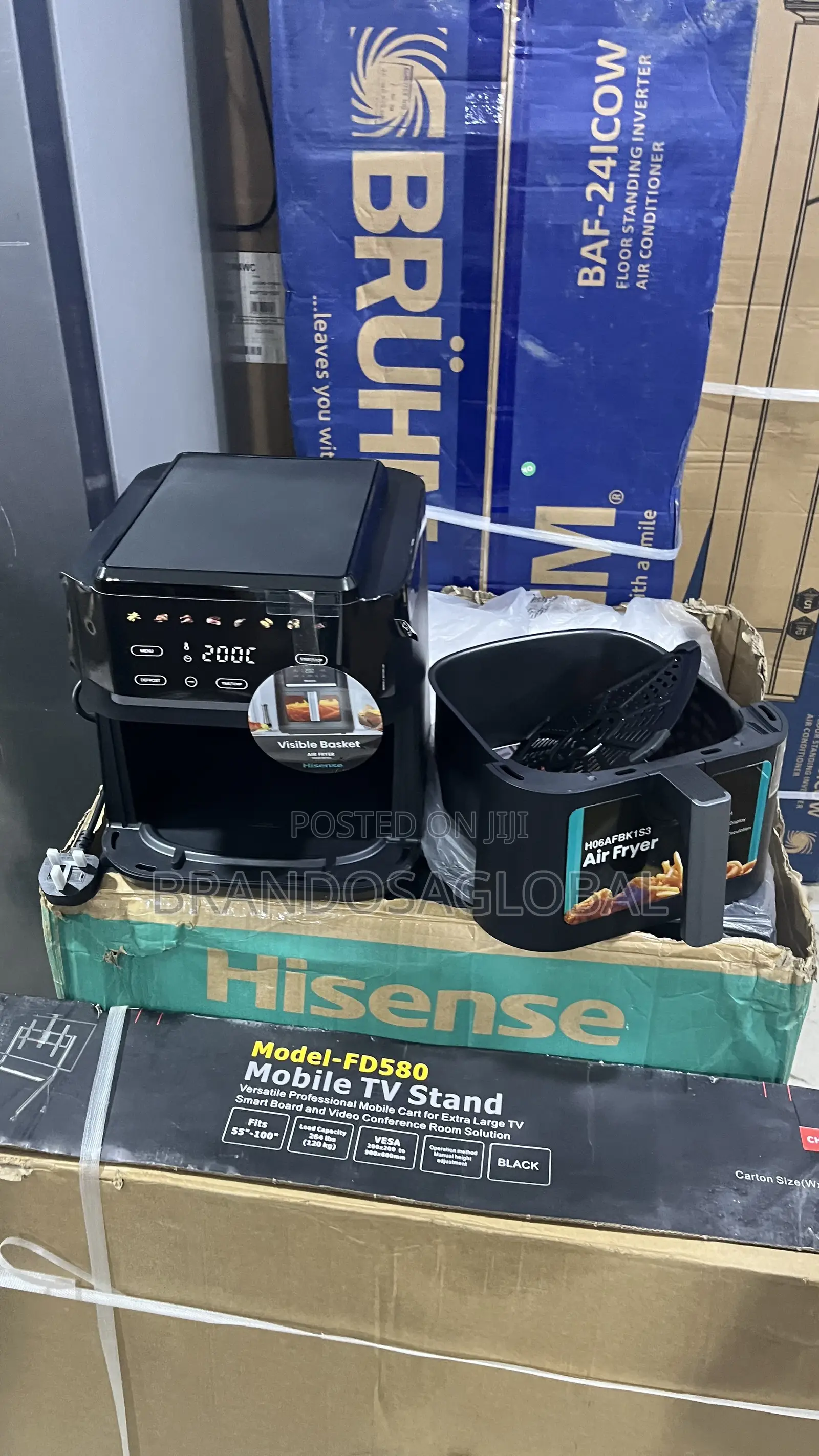 Hisense 6.3l Air Fryer H06afbk1s3 – Healthy Oil Free Cooking Appliance