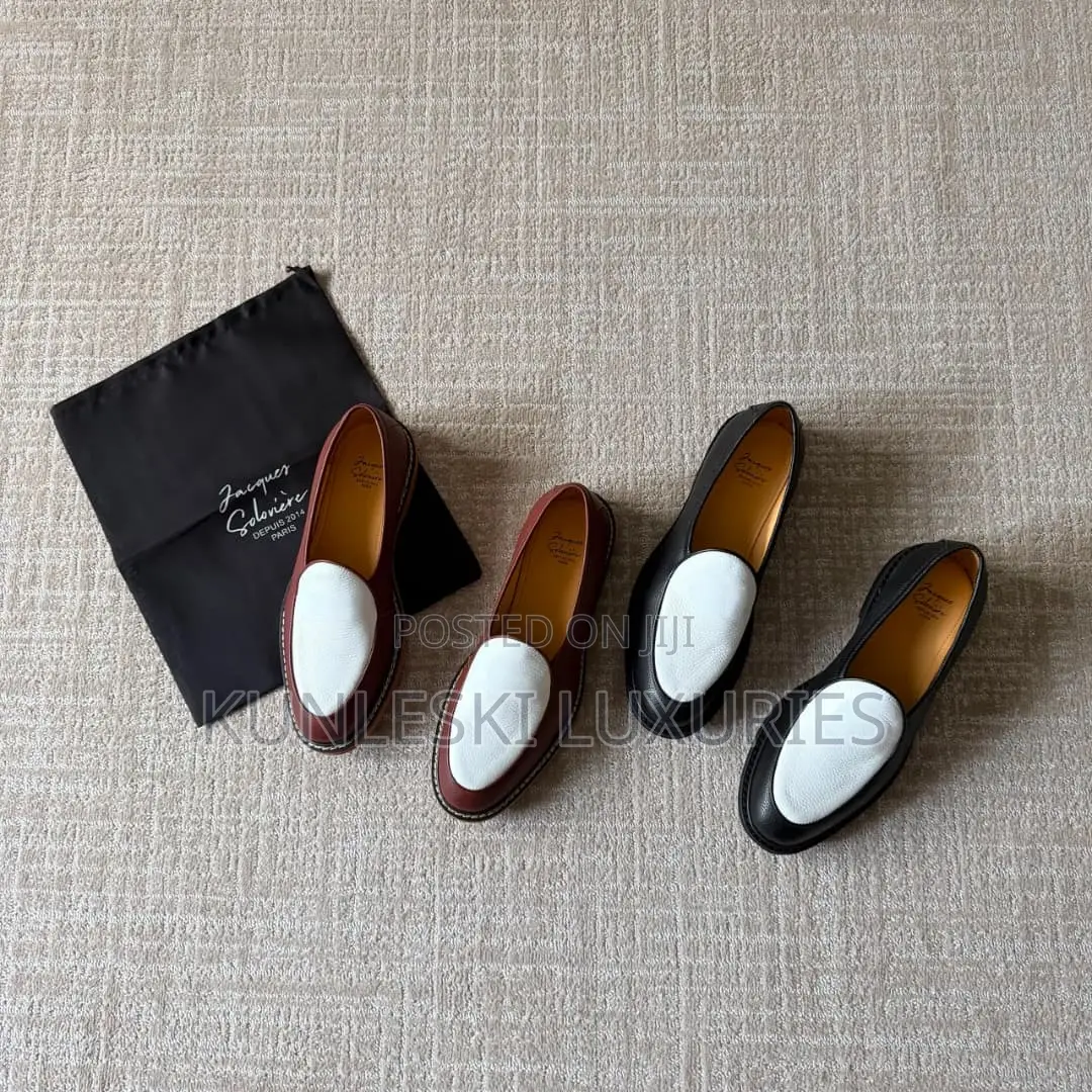 The Jacques Soloviere Paris Grained Loafers Shoe