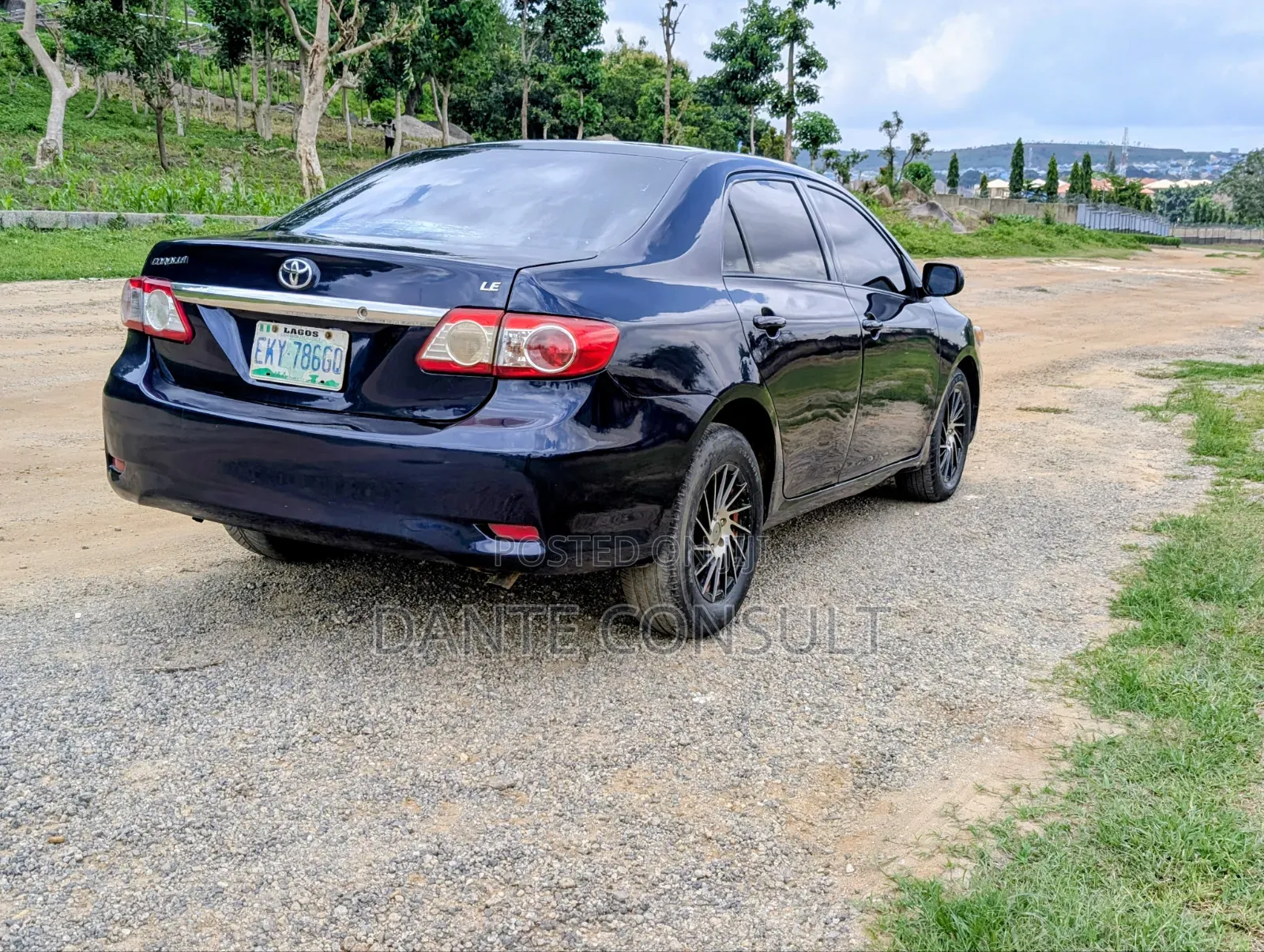 Toyota Corolla 2012 Blue