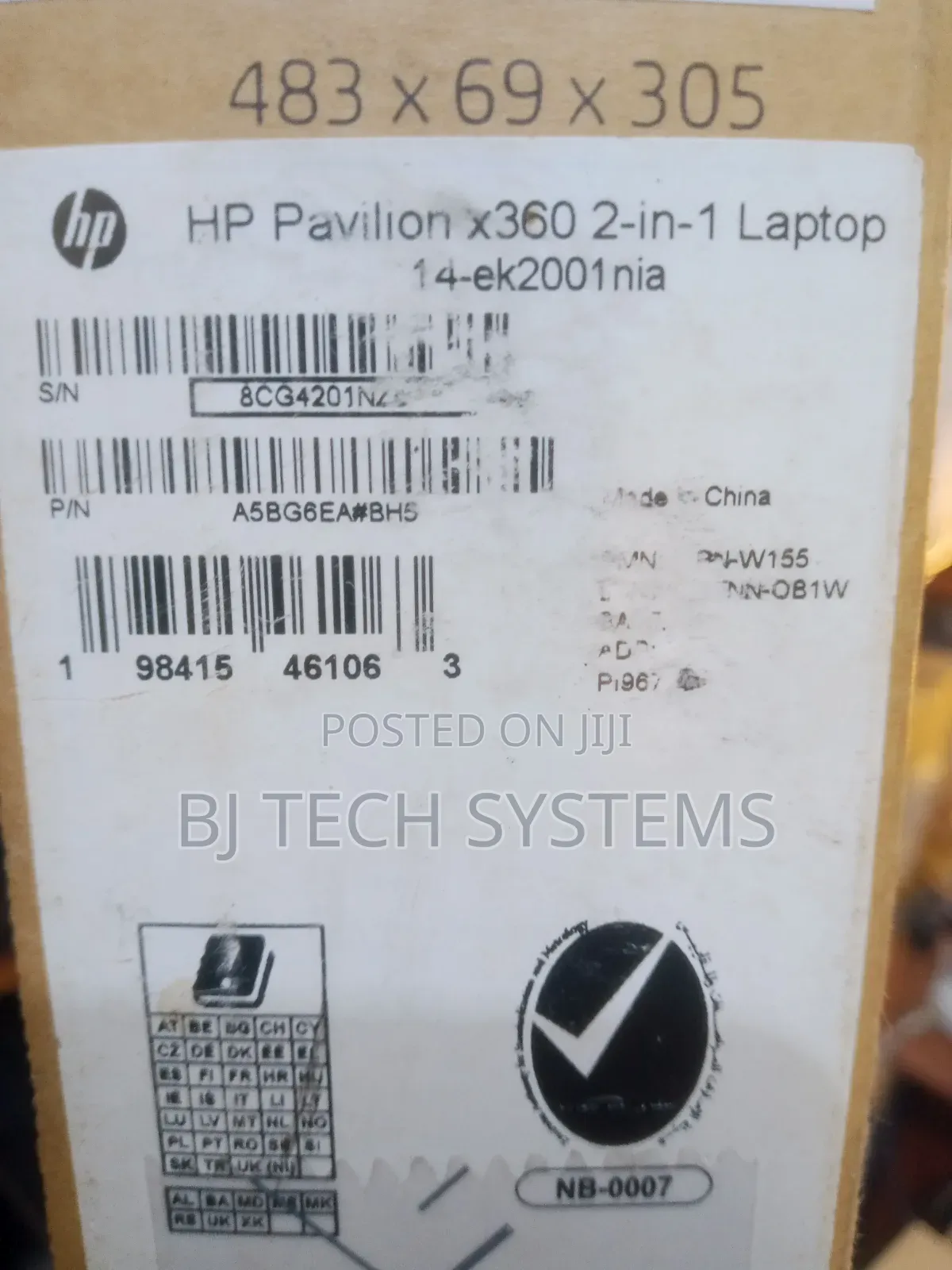 New Laptop HP Pavilion 14 x360 2-in-1 16GB Intel Core 7 SSD 512GB
