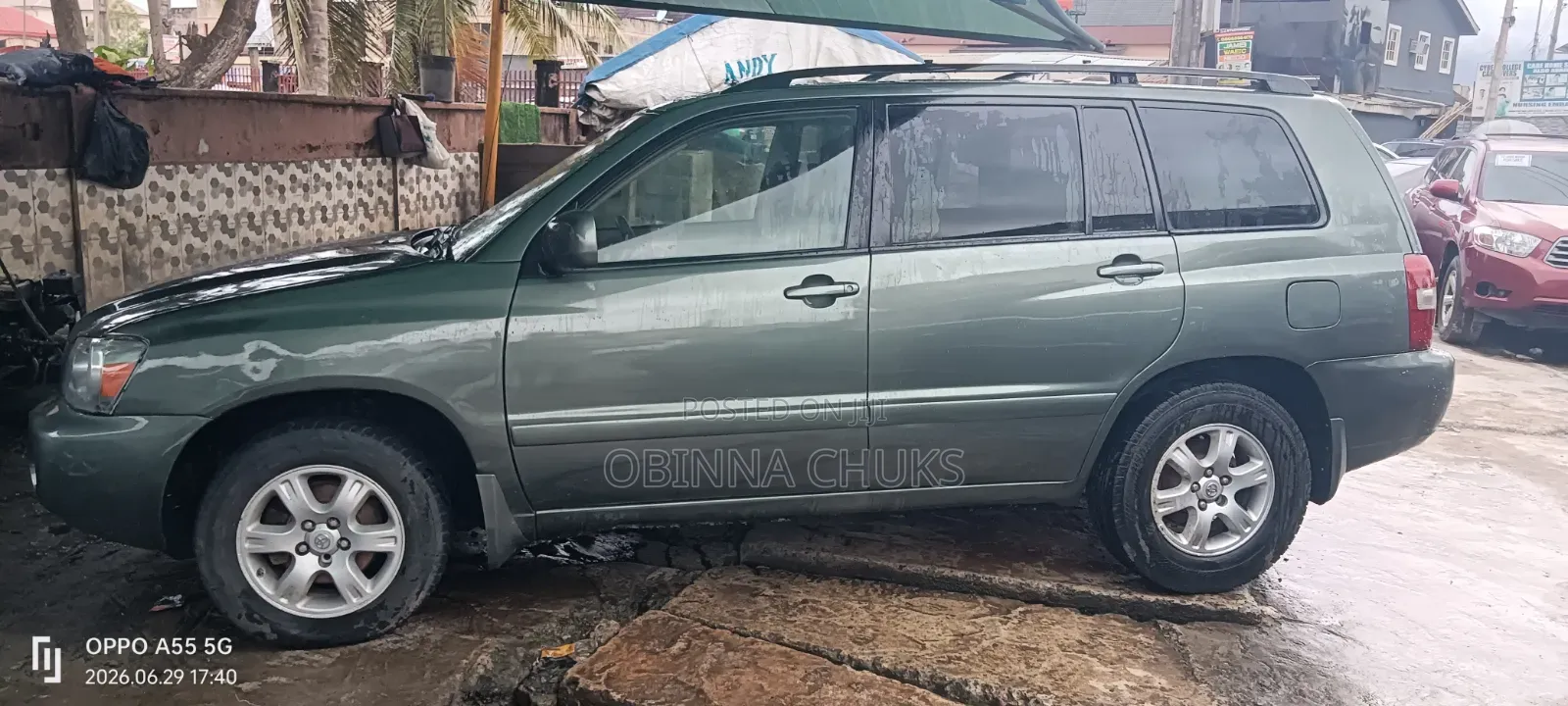 Toyota Highlander 2005 Green
