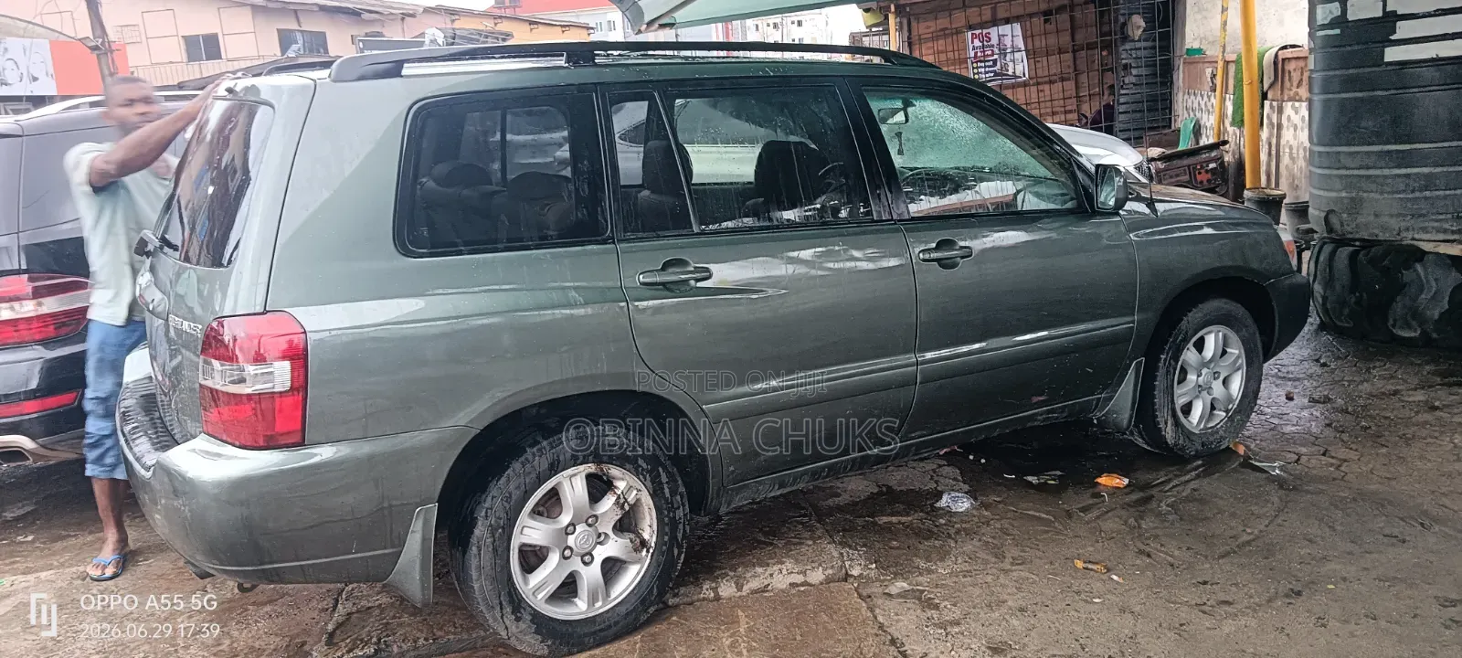 Toyota Highlander 2005 Green