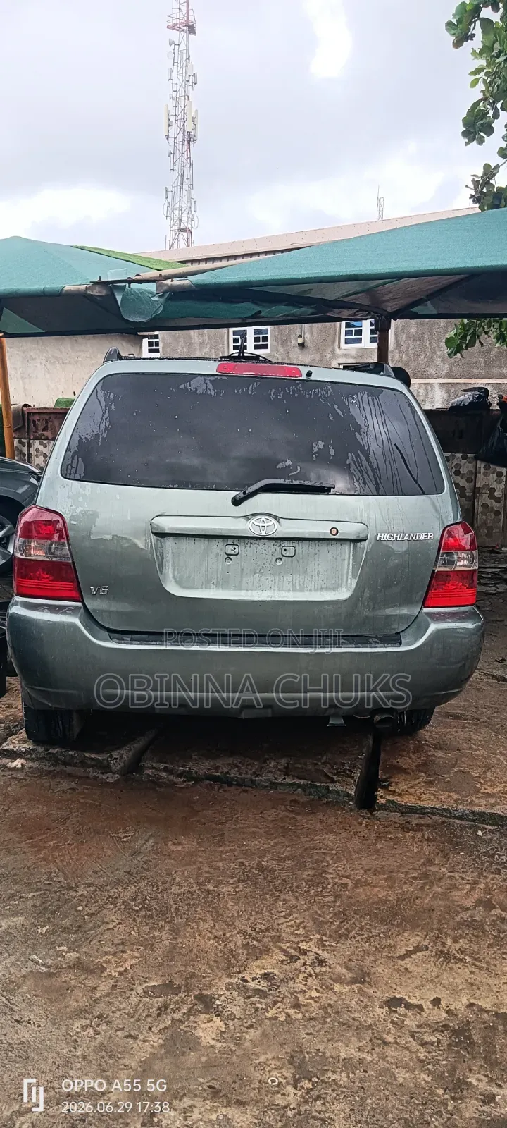 Toyota Highlander 2005 Green