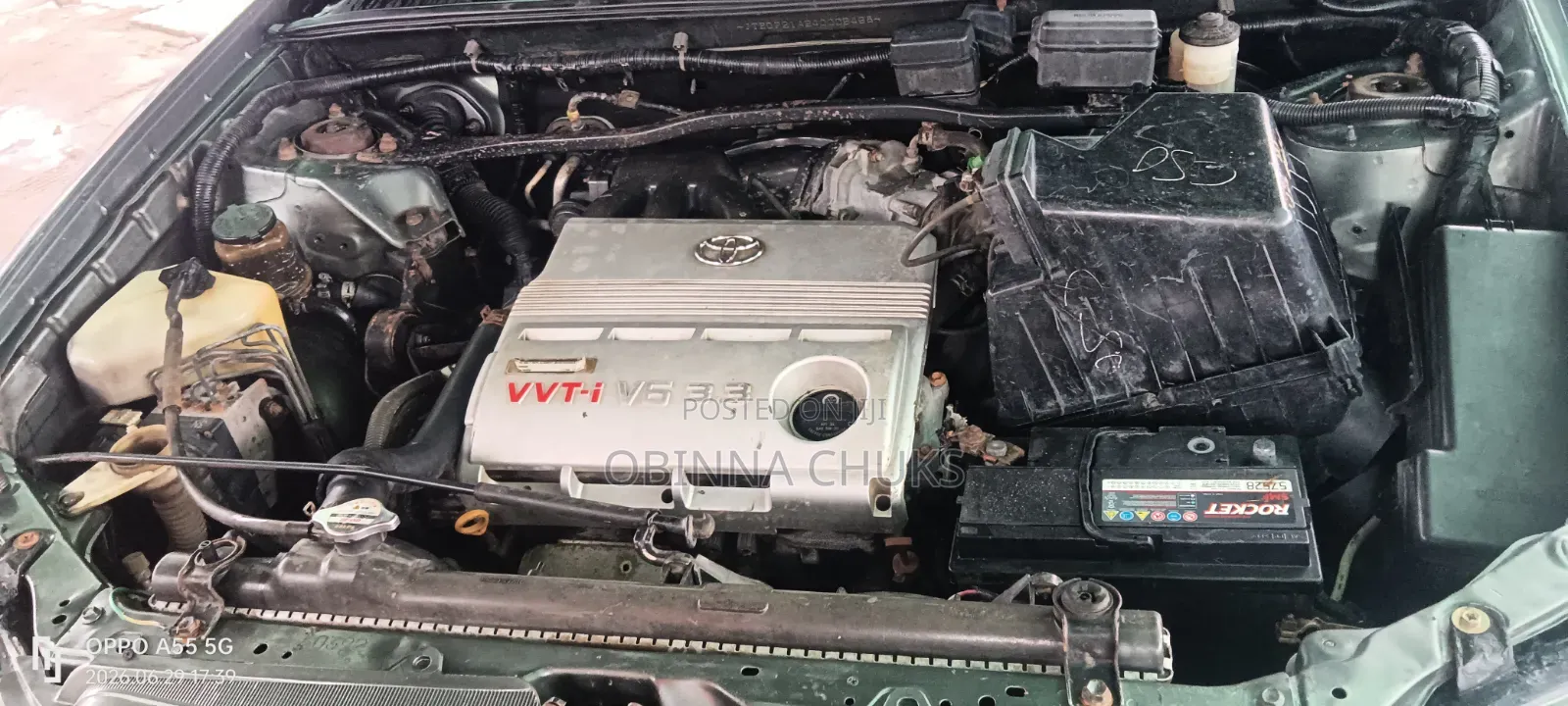 Toyota Highlander 2005 Green