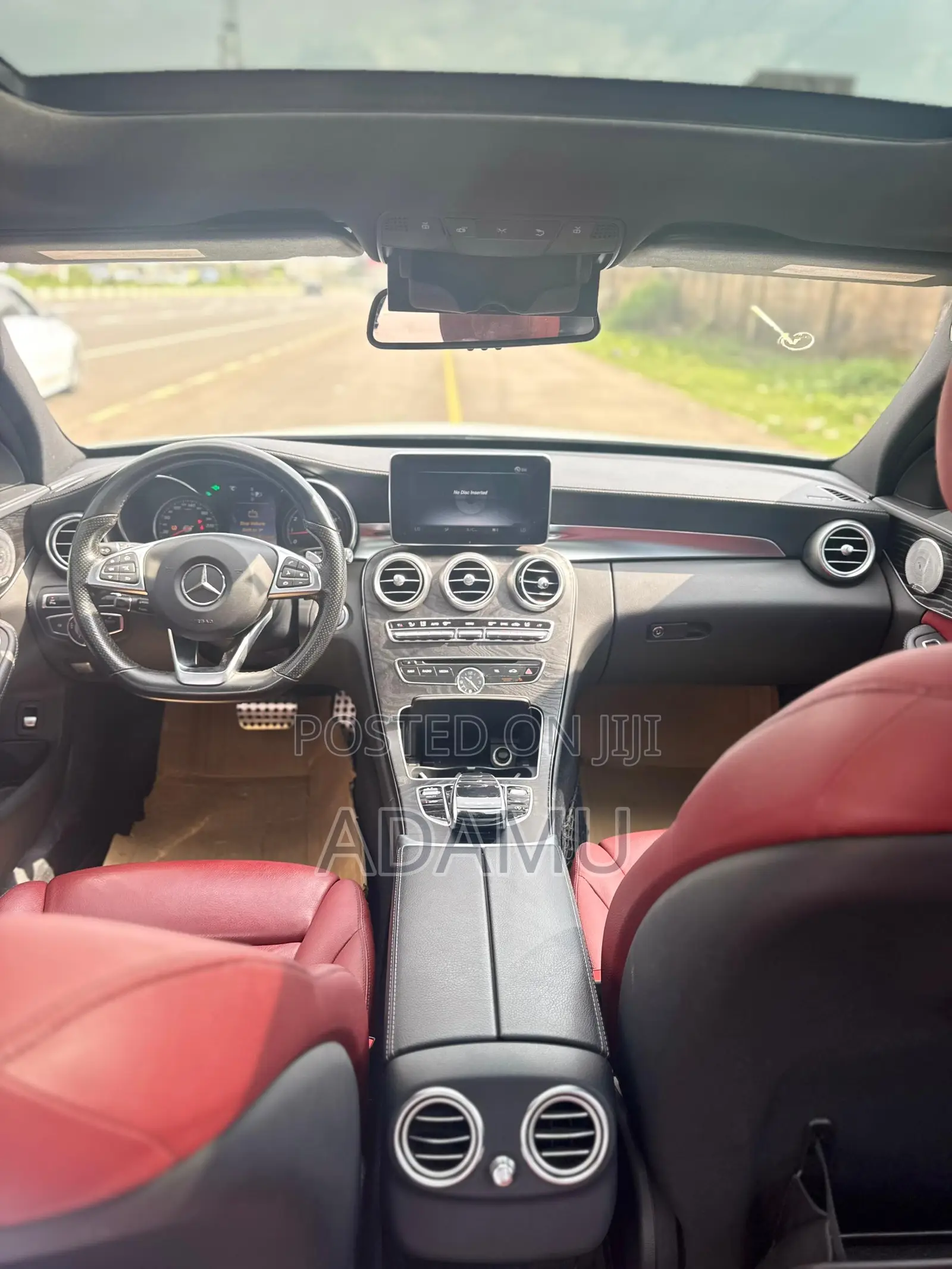 Mercedes-Benz C400 4Matic AWD Sedan (3.0L V6 7A) 2015 White