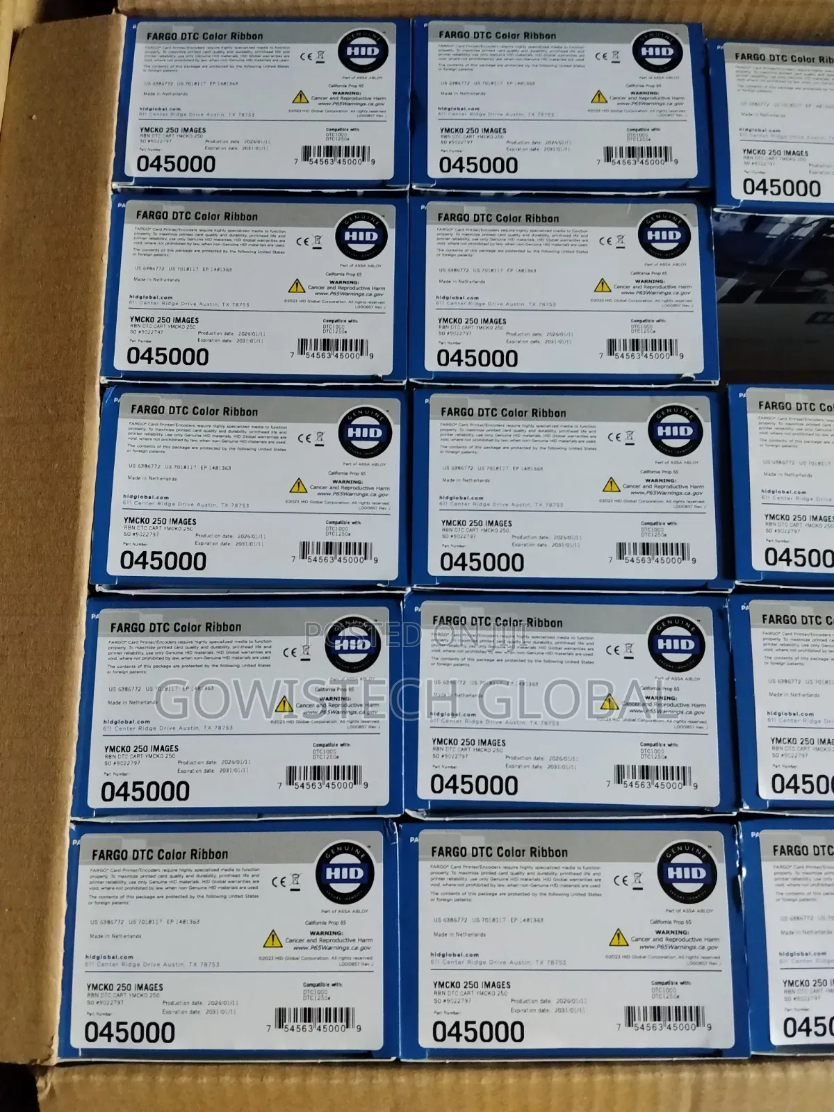 Fargo Dtc1250e Ribbons in Nigeria