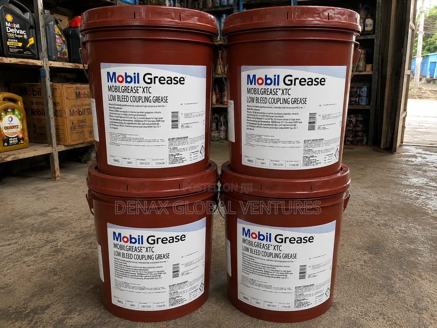 Mobilgrease XTC Low Bleed Coupling Grease 18kg