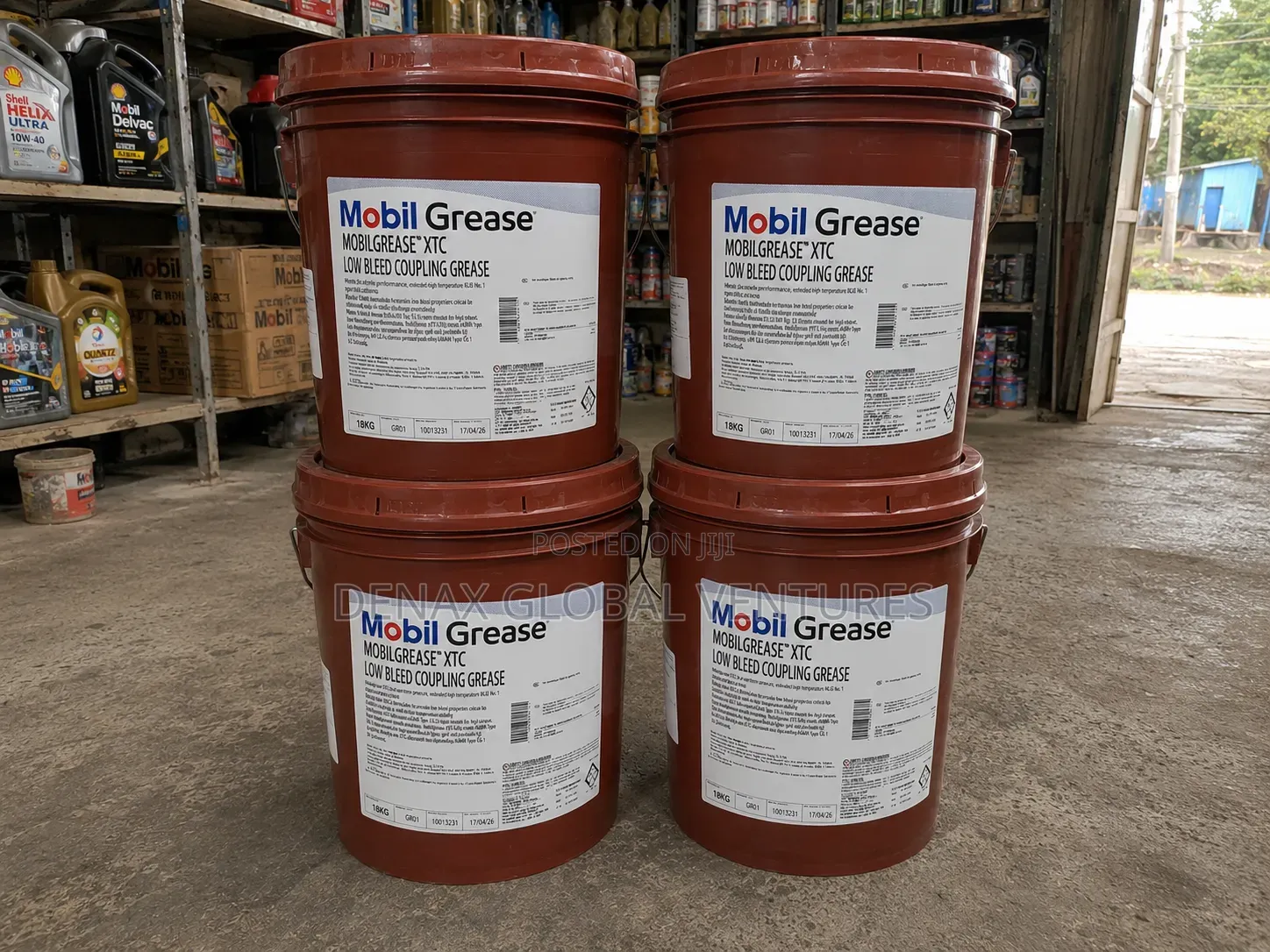 Mobilgrease XTC Low Bleed Coupling Grease 18kg