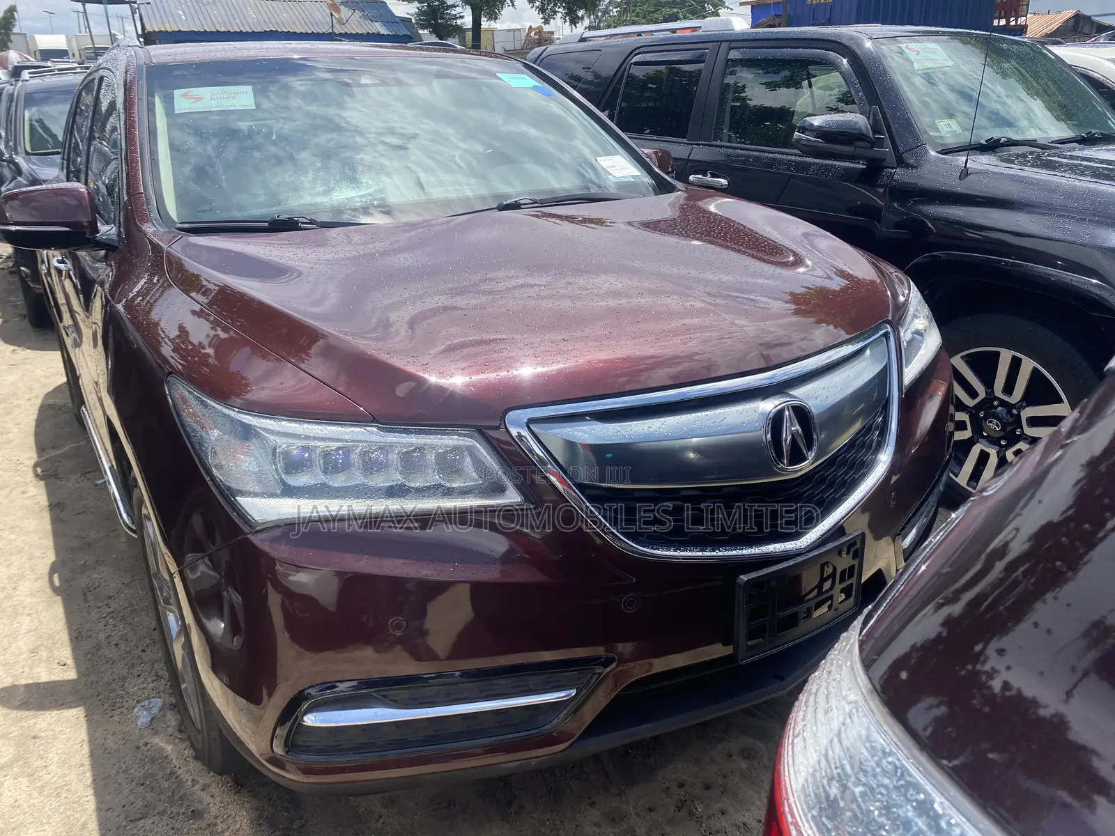 Acura MDX SUV 4dr FWD (3.5L 6cyl 9A) 2016 Maroon