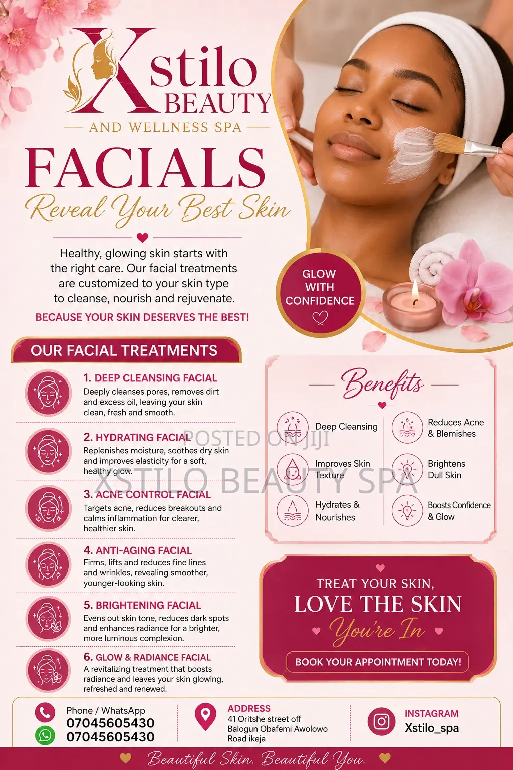 Luxury Pedicure, Manicure and Facial Waxing Services in Ikeja, Lagos