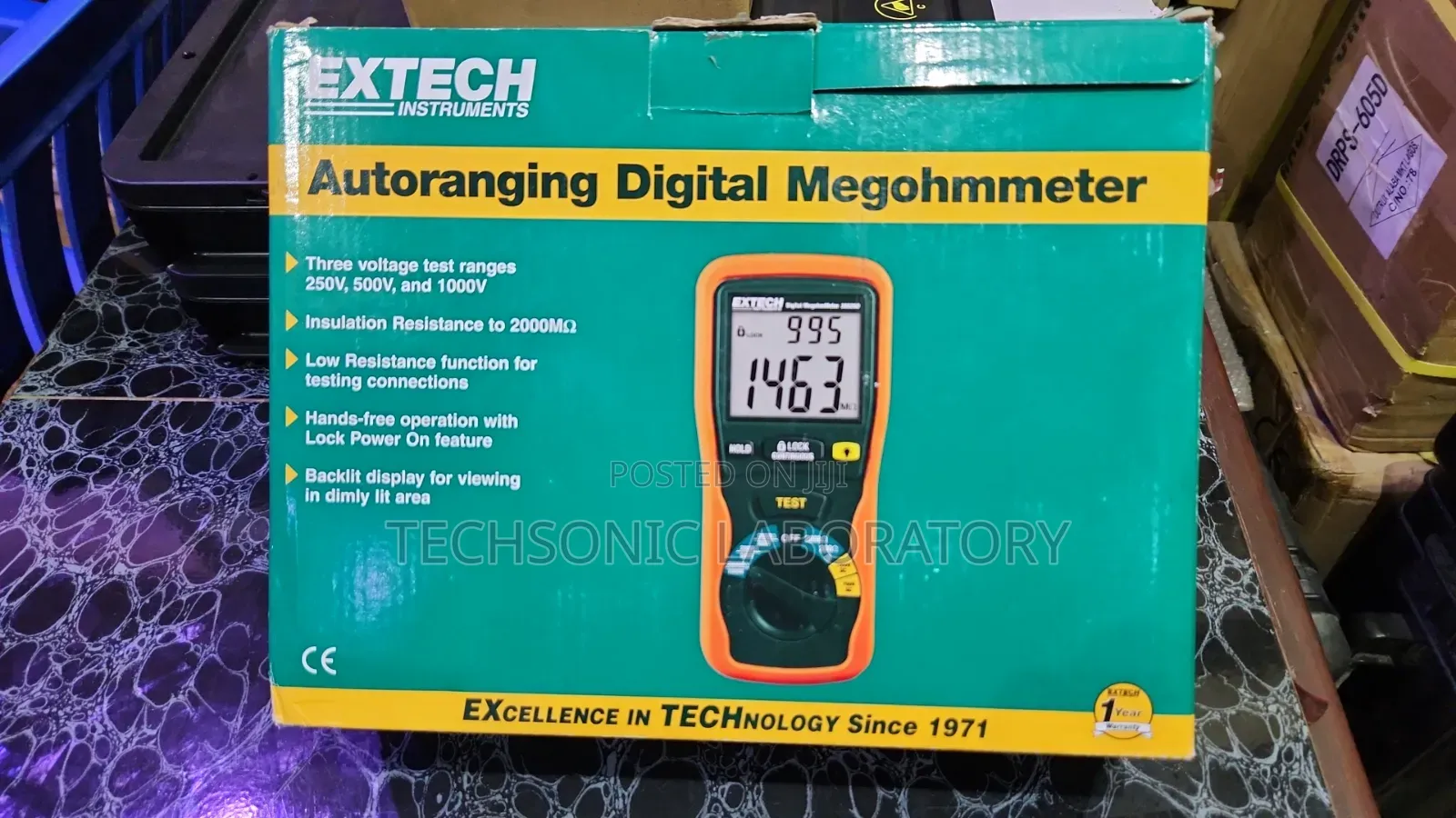 Autoranging Digital Megohmmeter