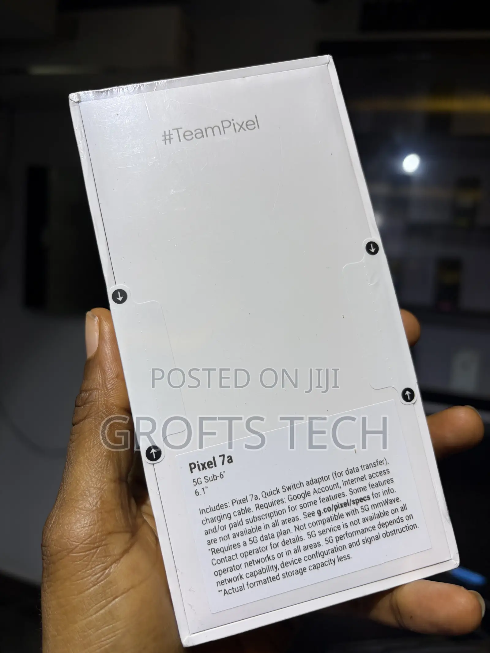 New Google Pixel 7a 128 GB Black