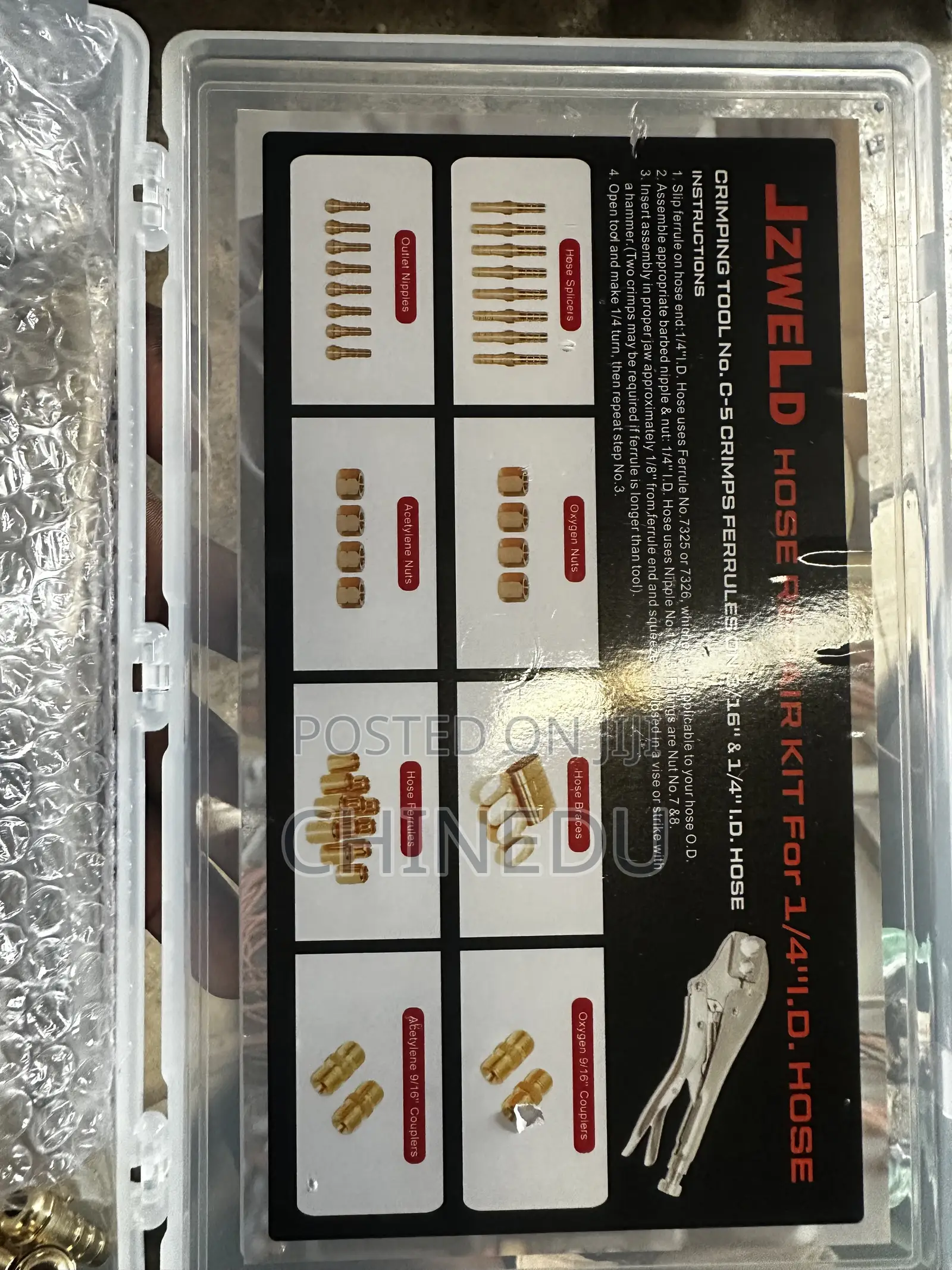 Hose Repair And Assembly Kit