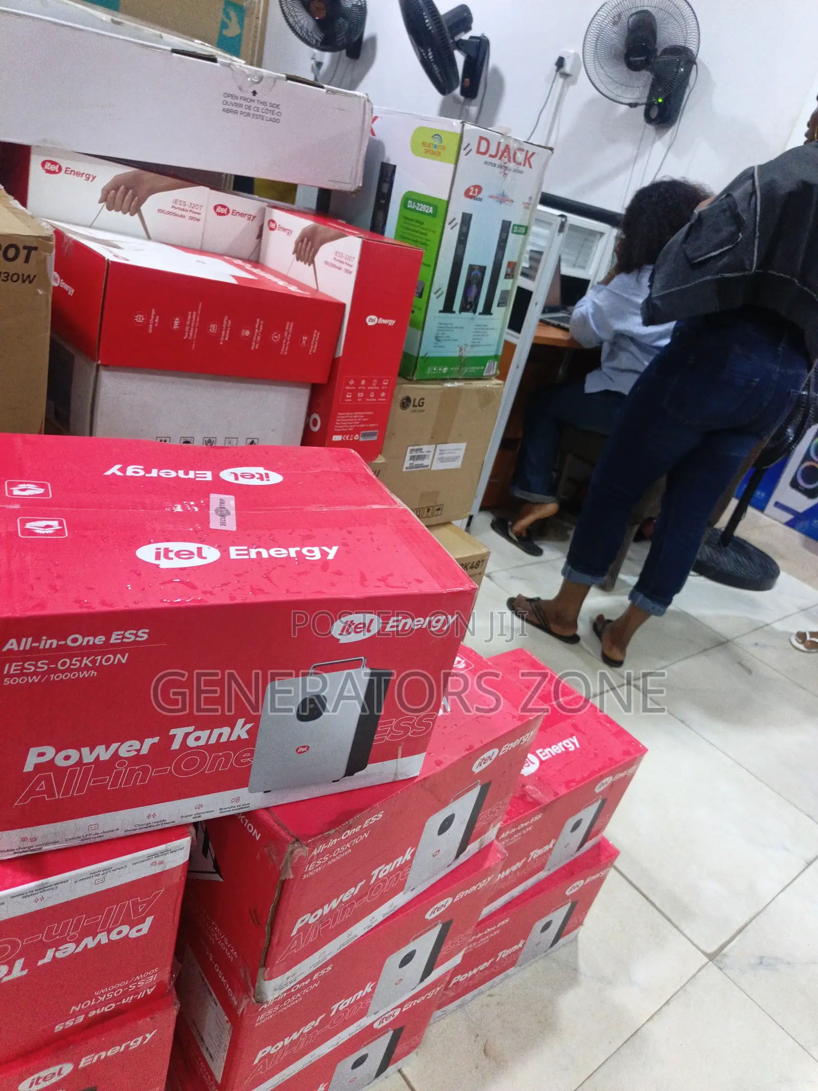 Itel Energy Power Tank 500w Backup Power Station