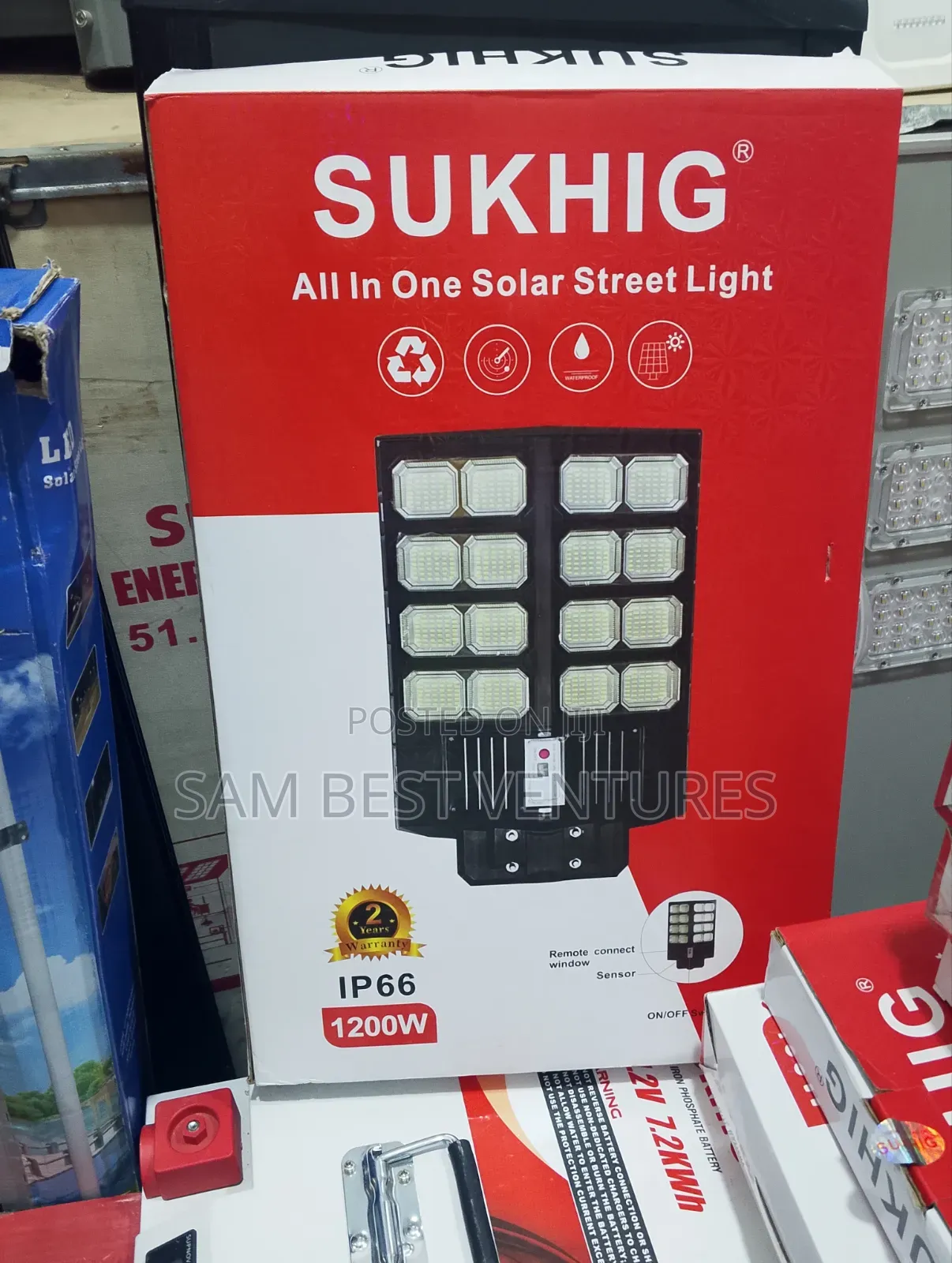 1200w Sukhig Solar Street