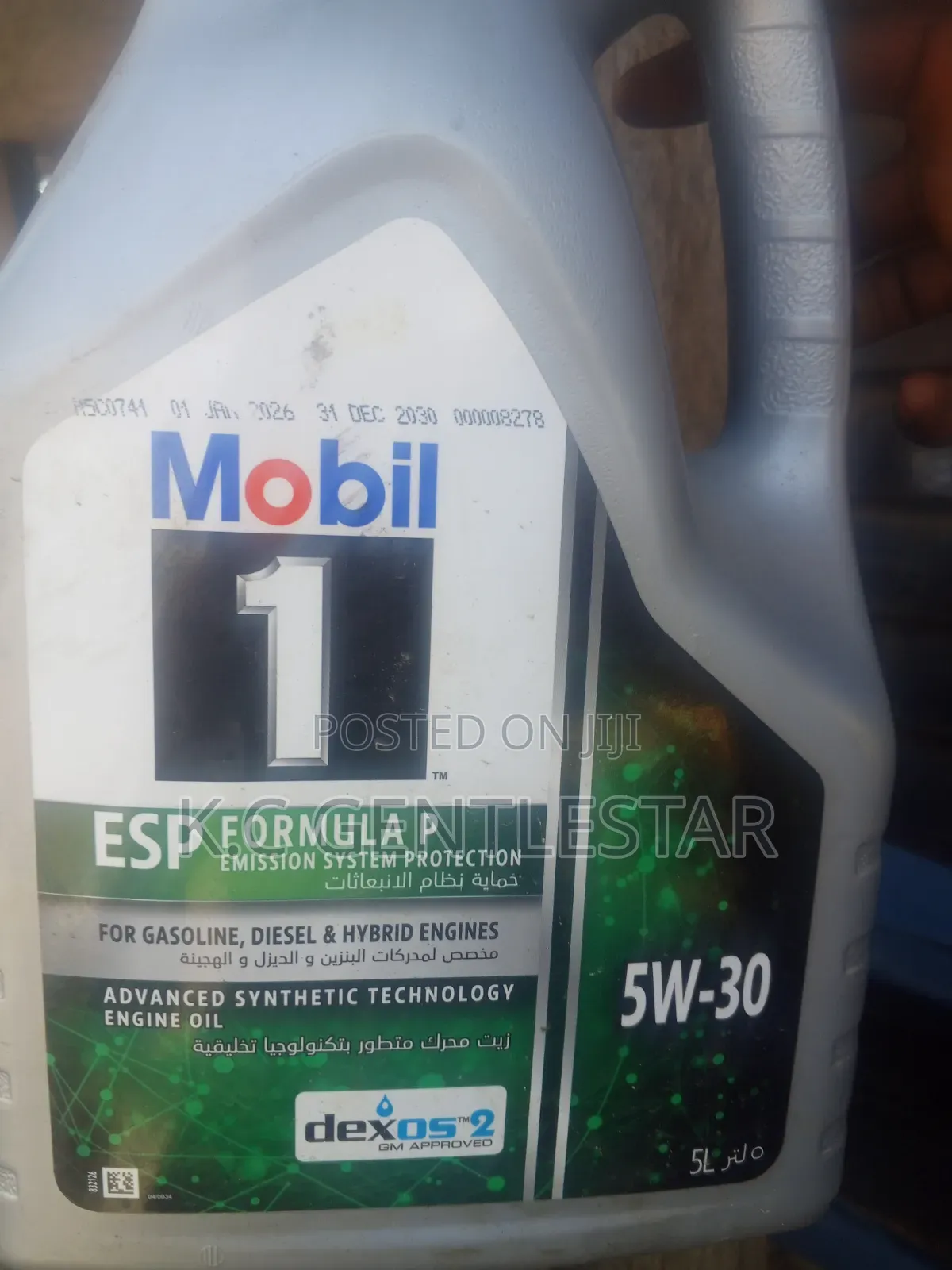 Original Mobil 1 5liter Dexos 2