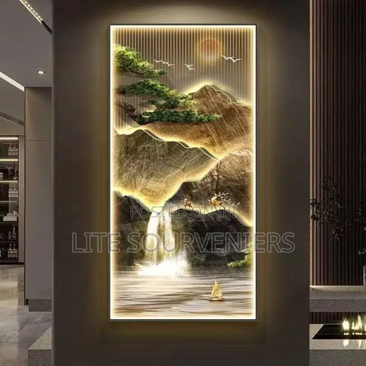 Wall Frame With Light