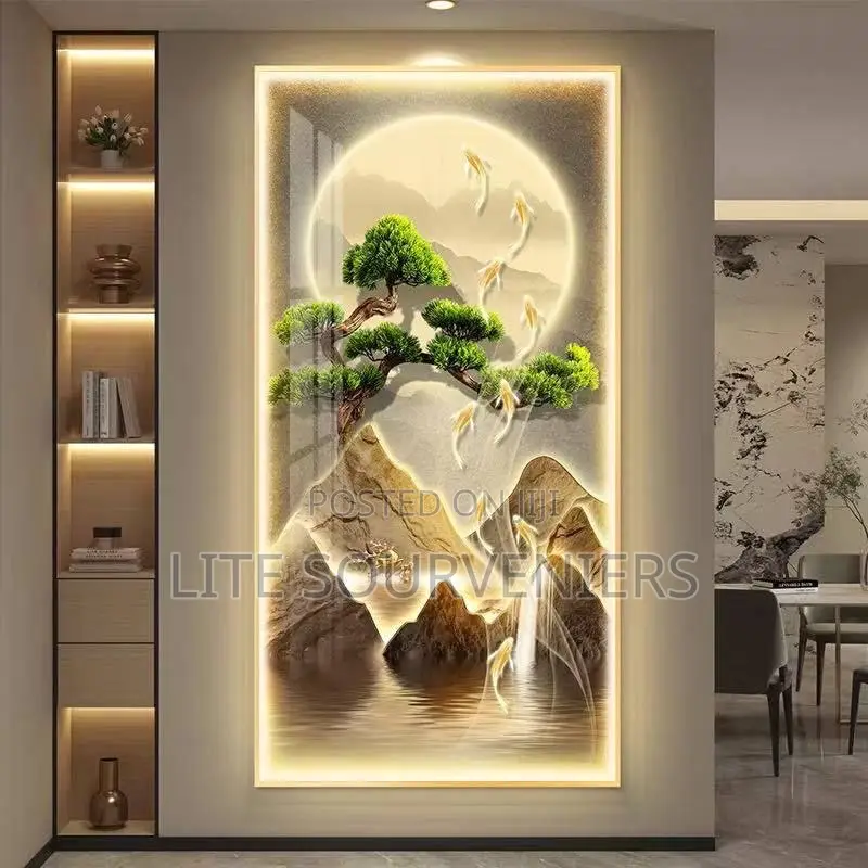 Wall Frame With Light