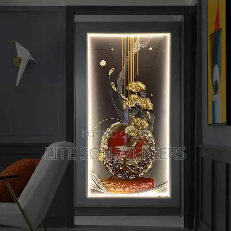 Wall Frame With Light