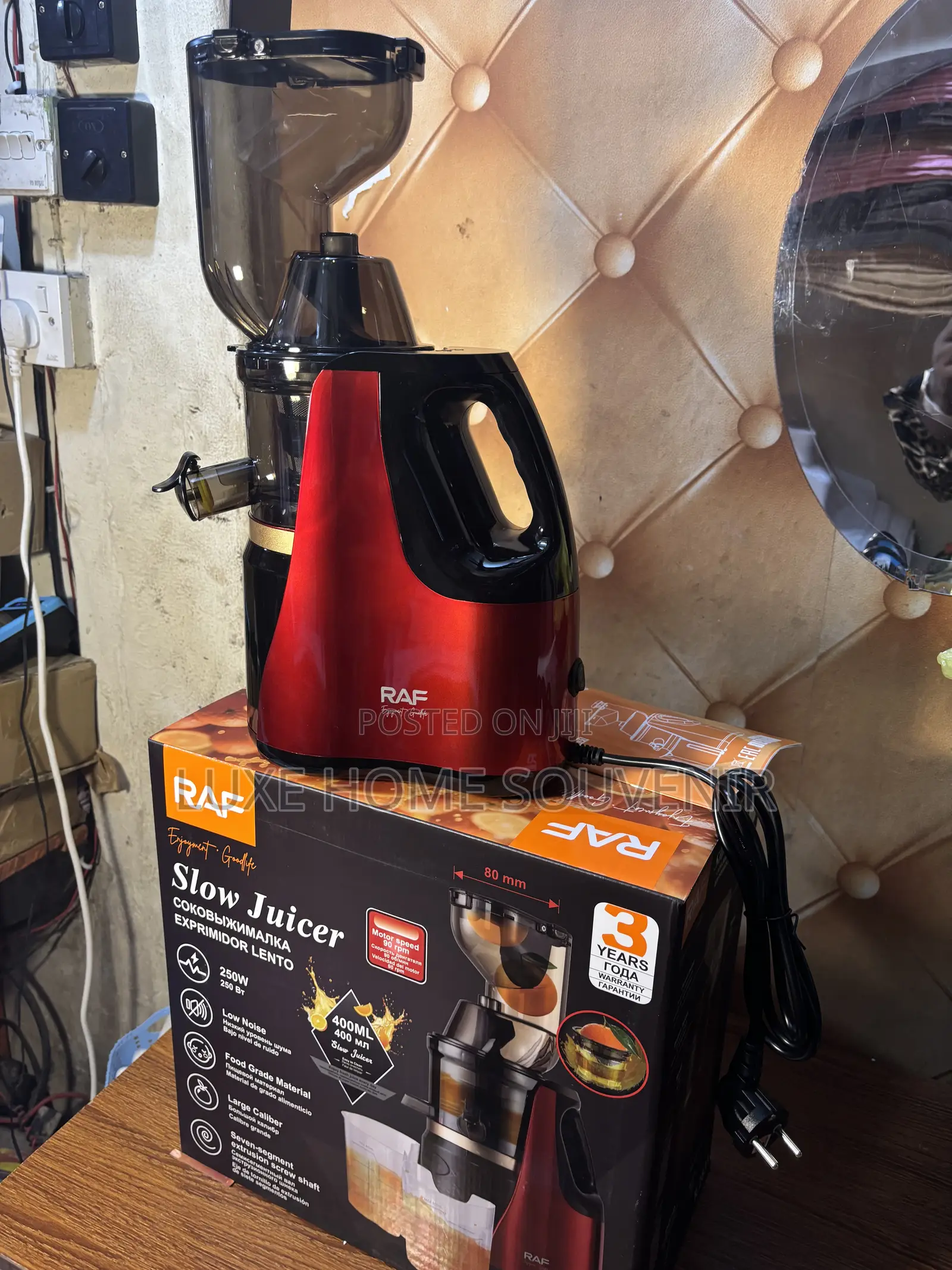 250w Raf Slow Juicer