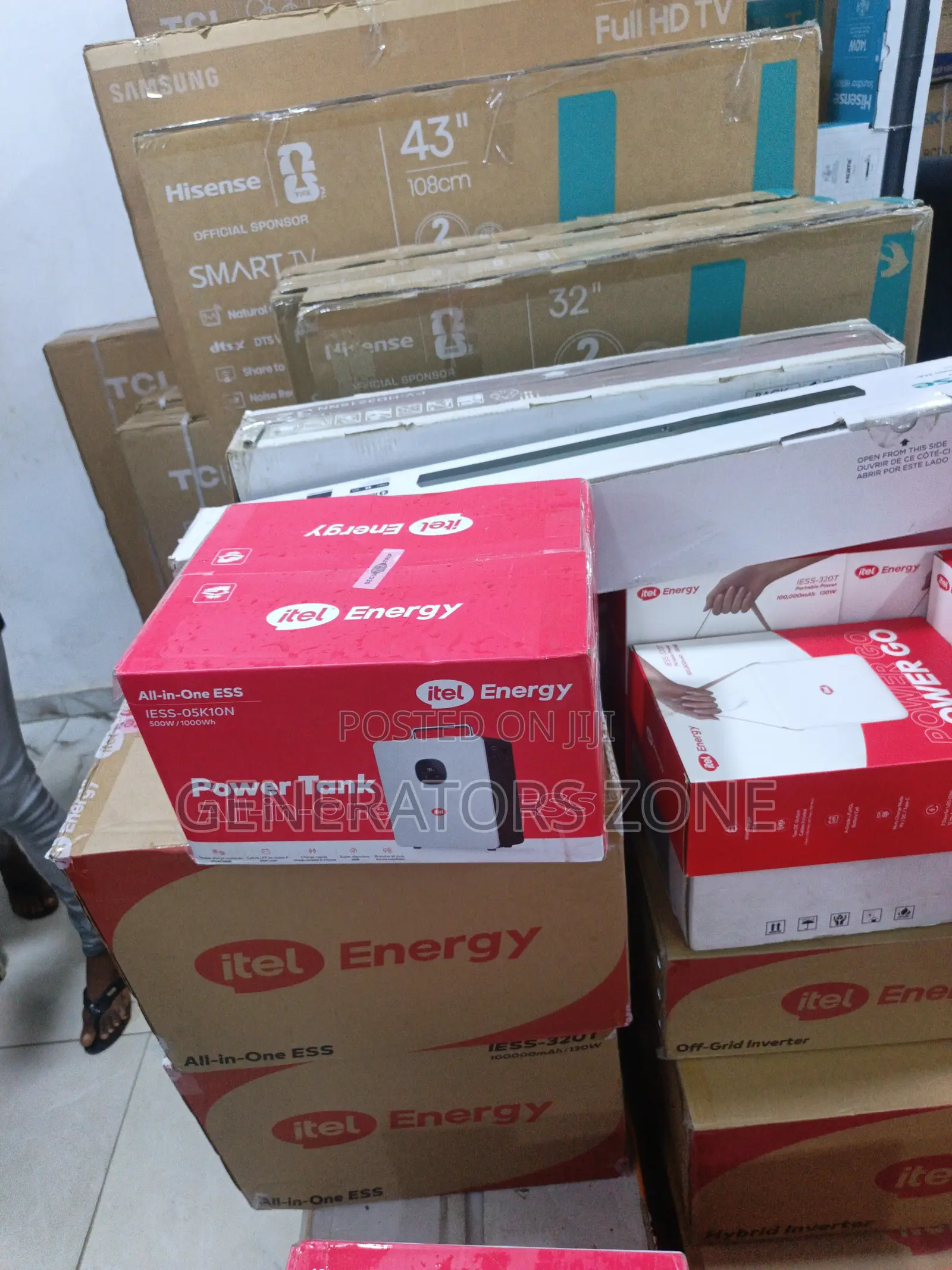 Itel 500w Portable Energy Storage Power Station