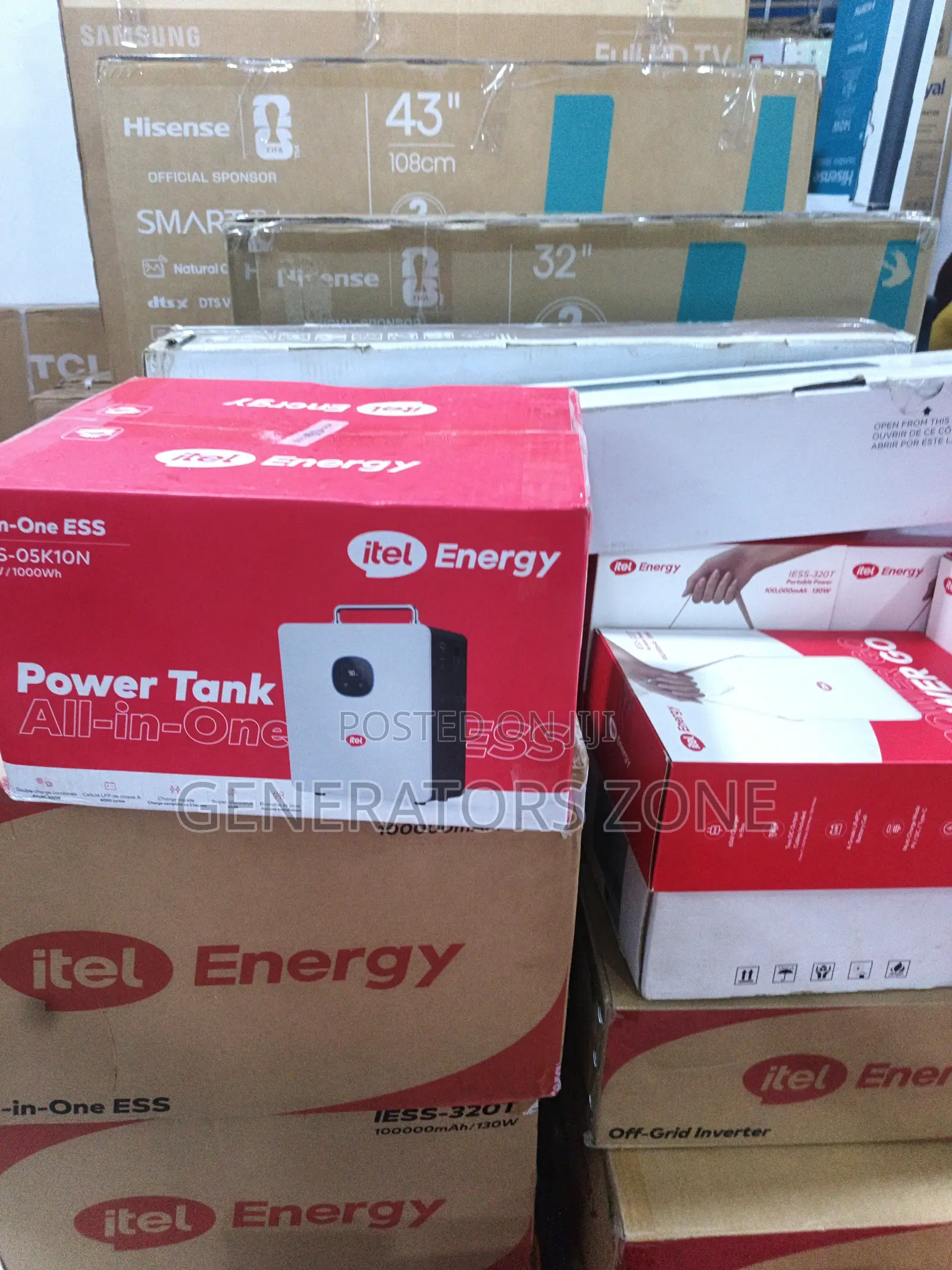 Itel 500w Portable Energy Storage Power Station