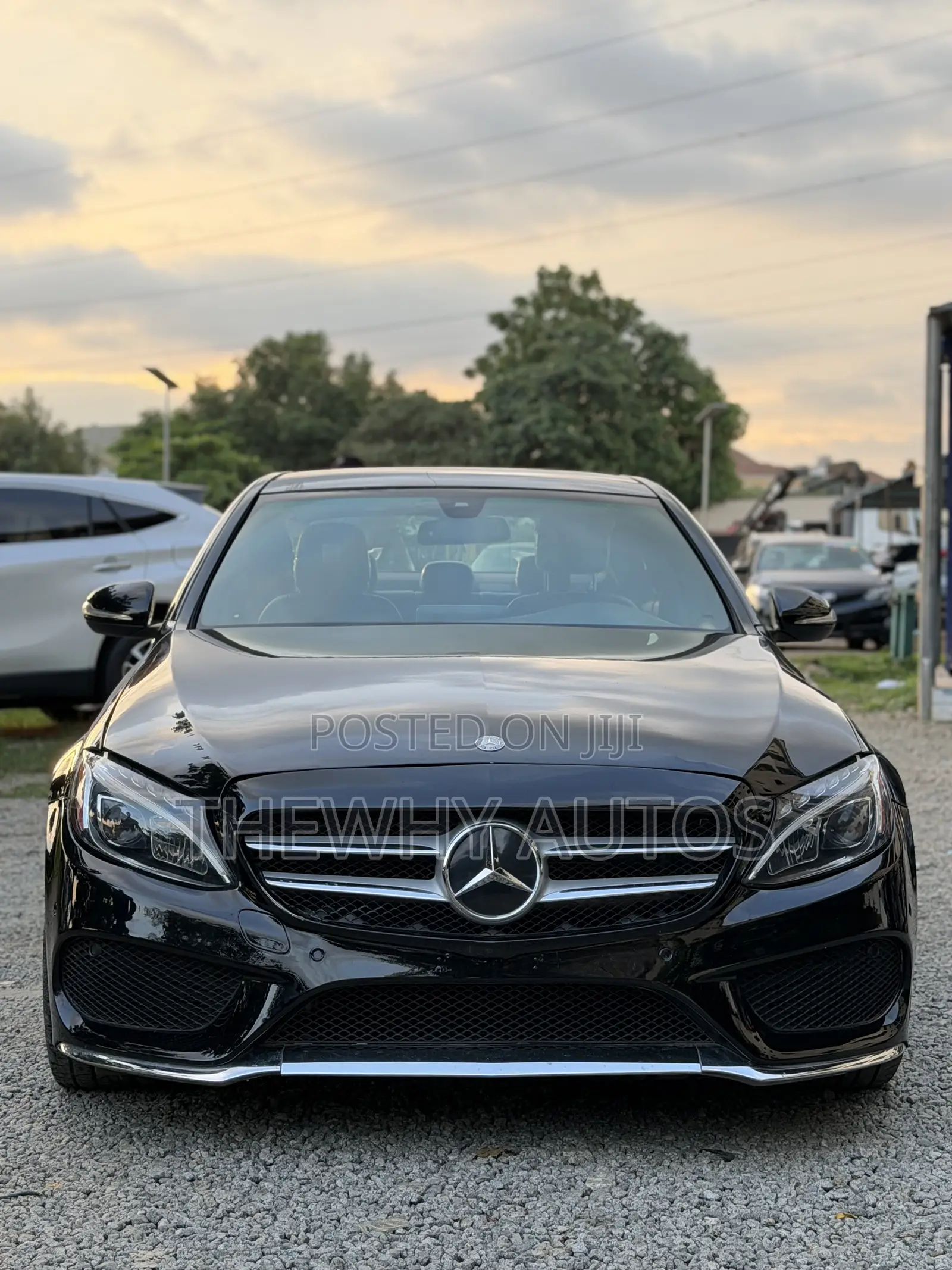 Mercedes-Benz C400 4Matic AWD Sedan (3.0L V6 7A) 2015 Black