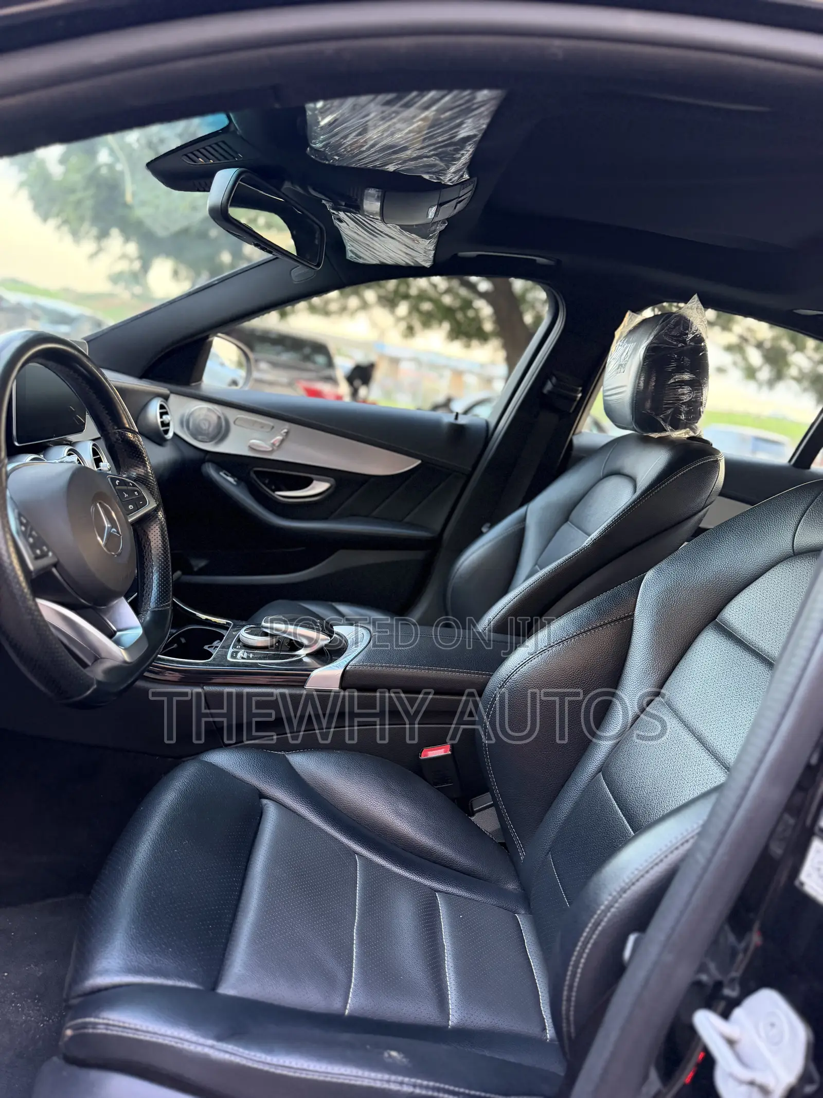 Mercedes-Benz C400 4Matic AWD Sedan (3.0L V6 7A) 2015 Black