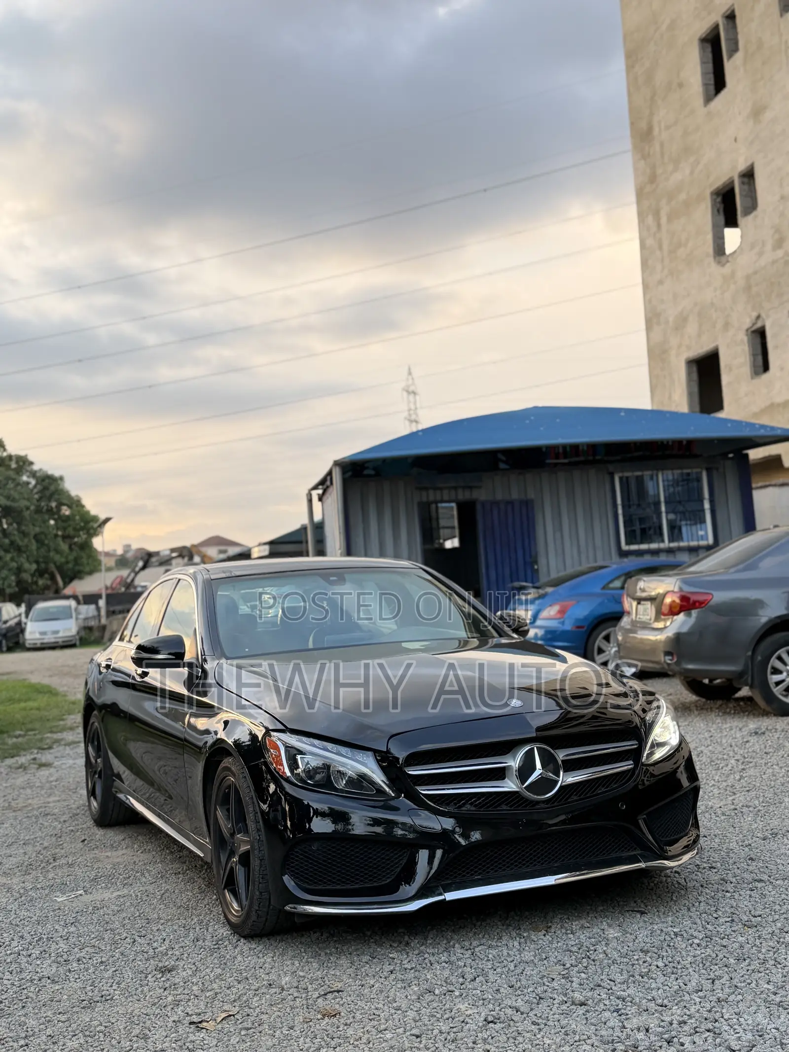 Mercedes-Benz C400 4Matic AWD Sedan (3.0L V6 7A) 2015 Black