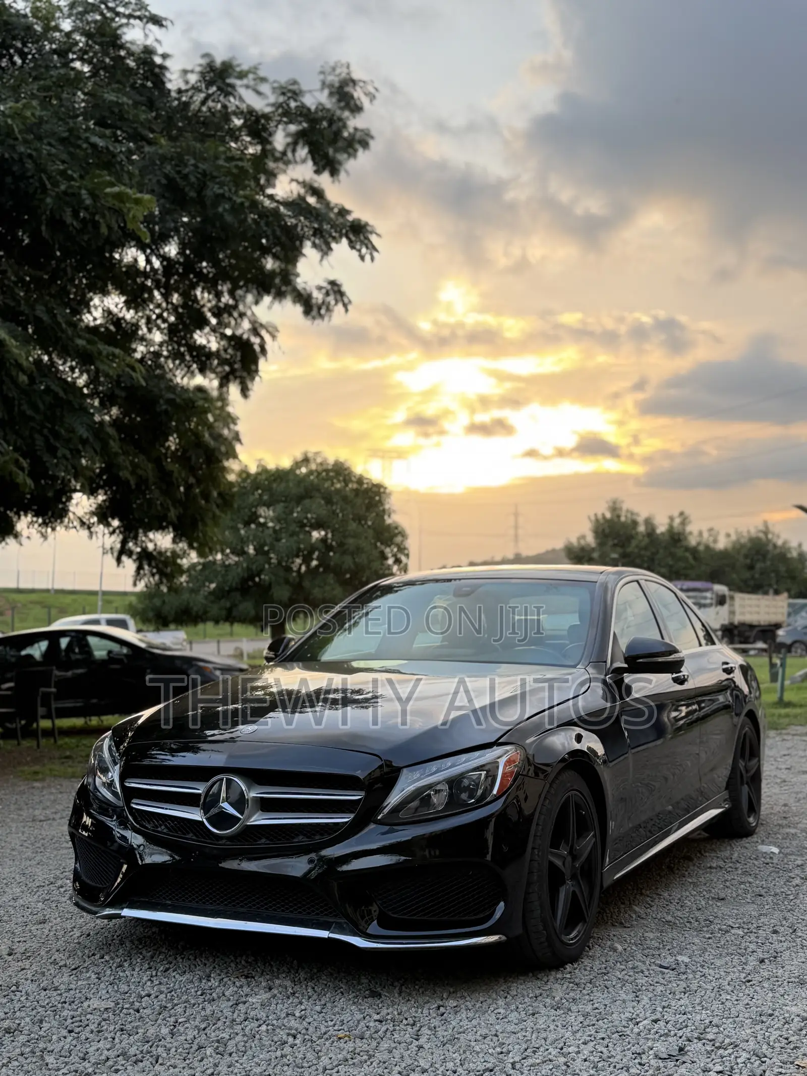 Mercedes-Benz C400 4Matic AWD Sedan (3.0L V6 7A) 2015 Black