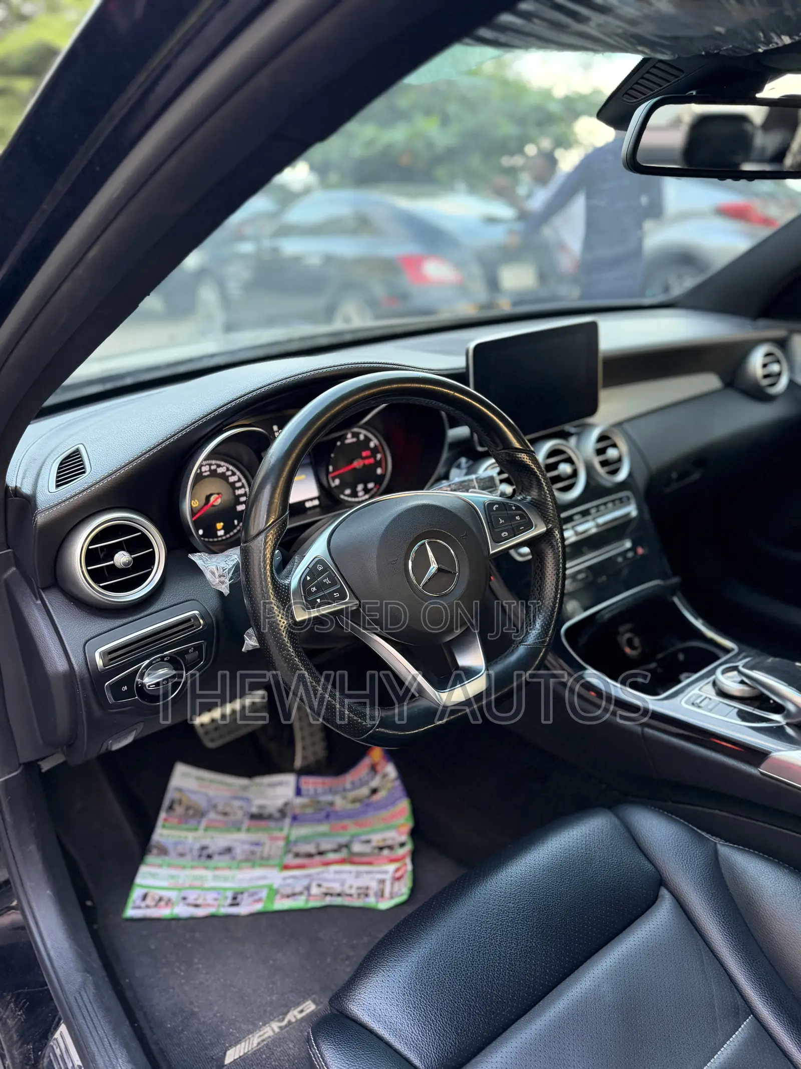 Mercedes-Benz C400 4Matic AWD Sedan (3.0L V6 7A) 2015 Black