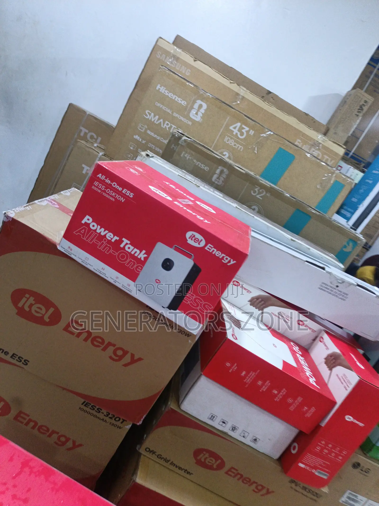 Itel 500w Solar Power Station for Home Office