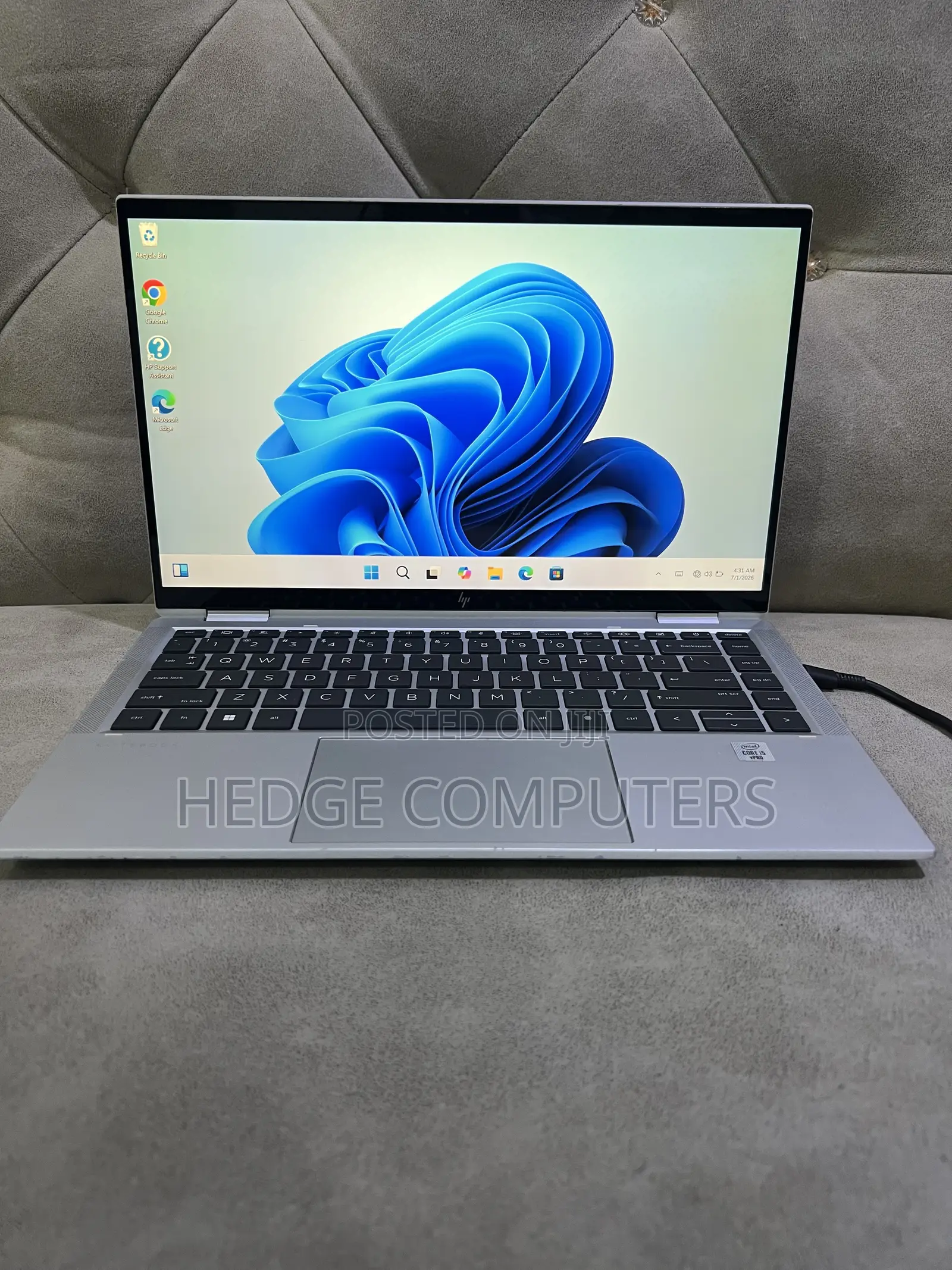 Laptop HP EliteBook x360 1040 G7 16GB Intel Core i5 SSD 256GB