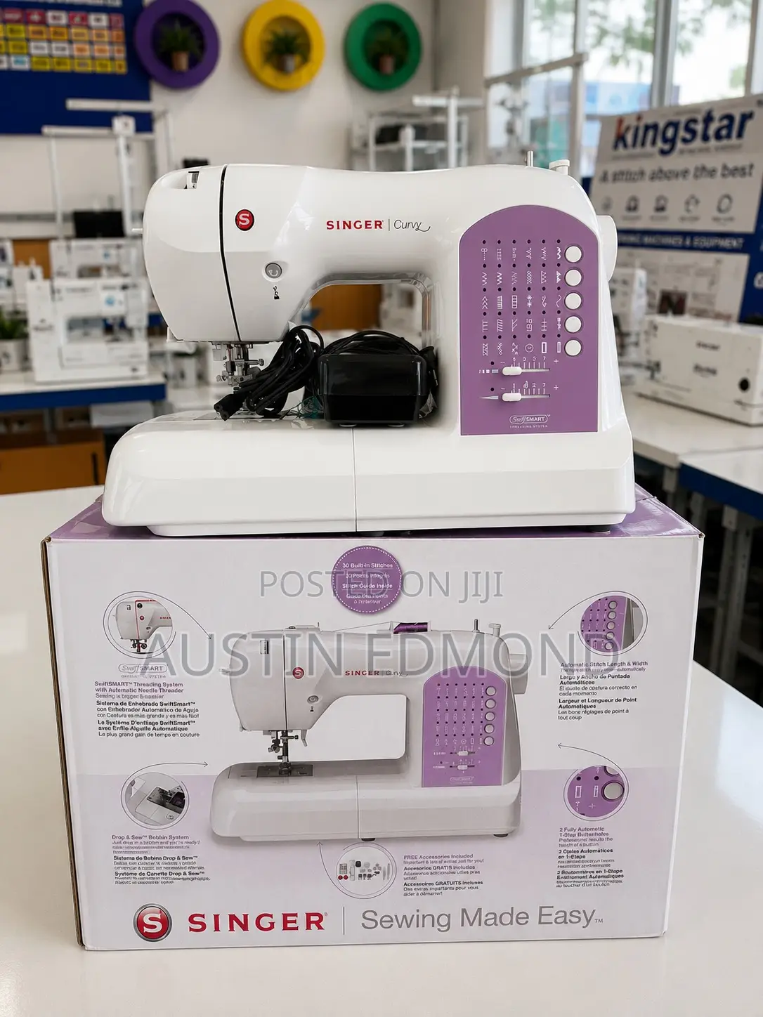 Singer Curvy Sewing Machine