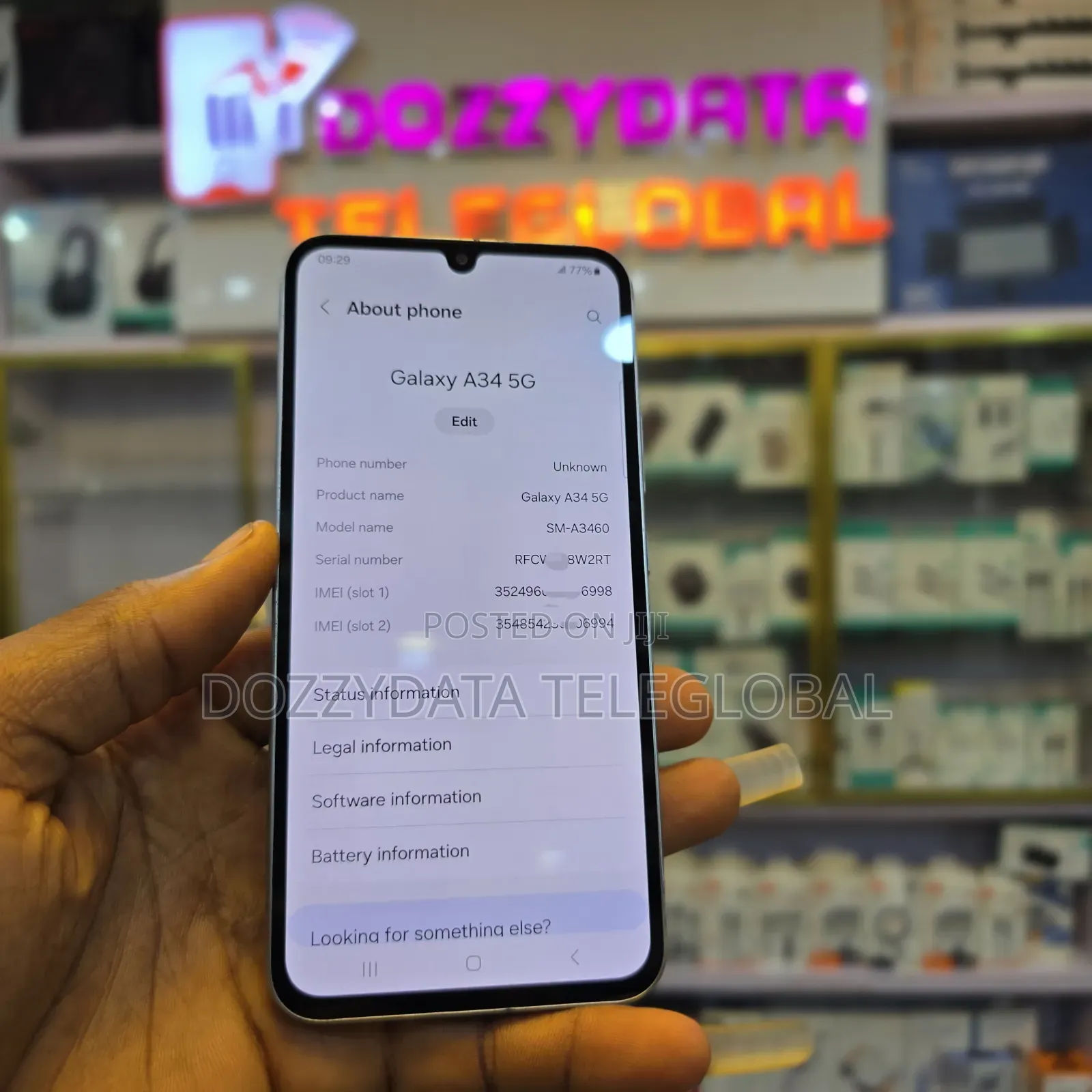 Samsung Galaxy A34 5G 128 GB Silver
