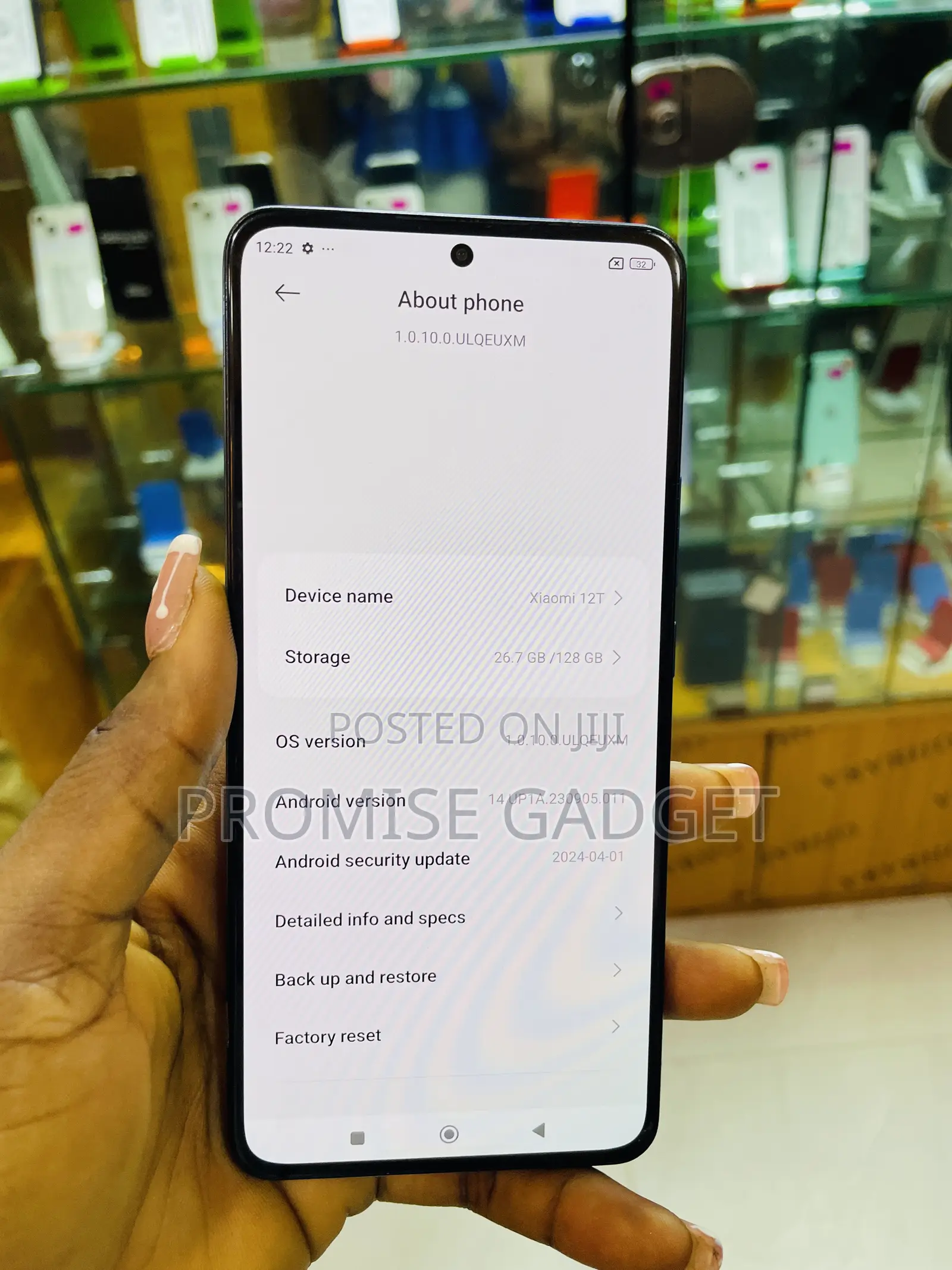 Xiaomi 12T 128 GB Blue