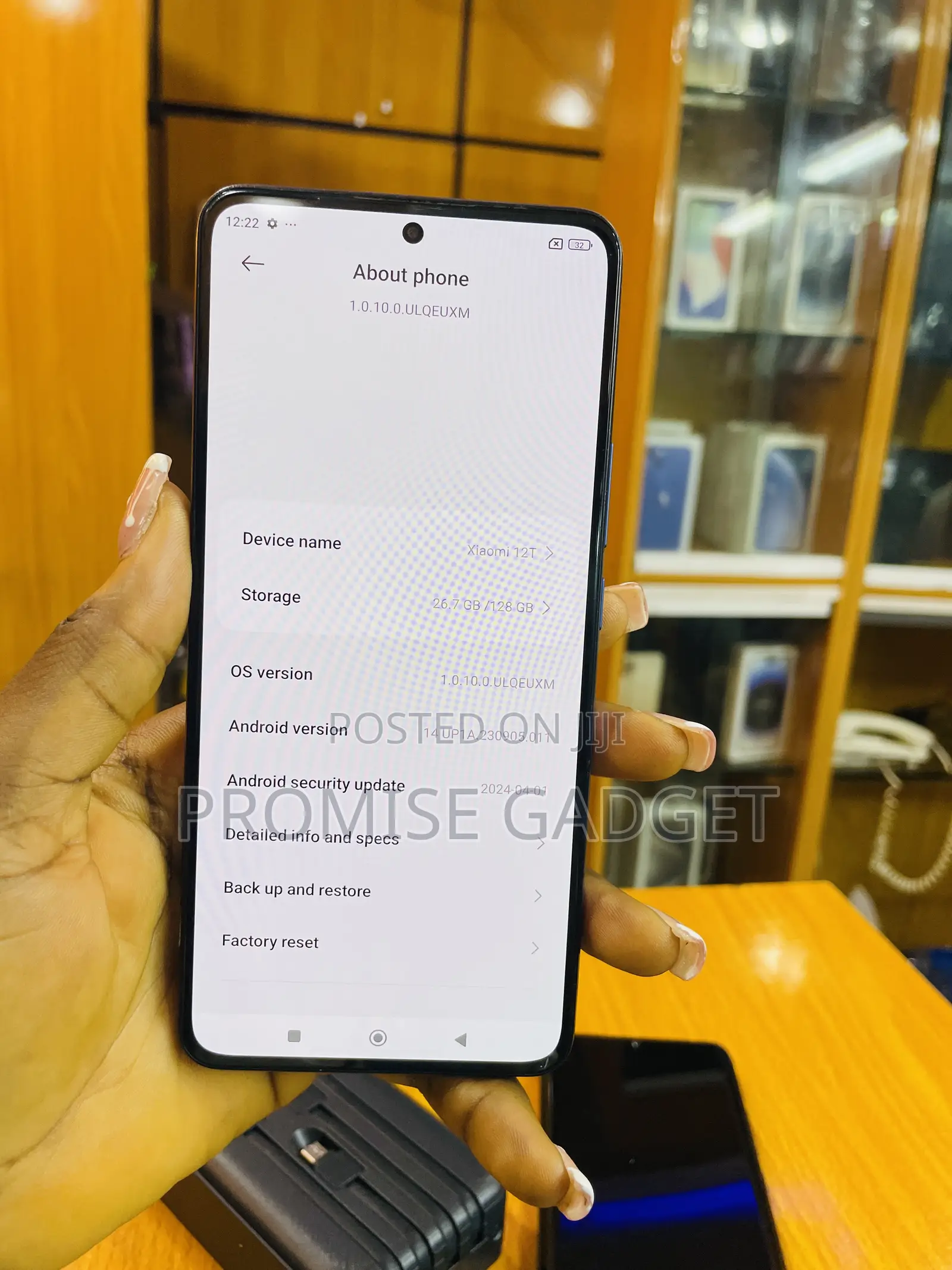 Xiaomi 12T 128 GB Blue